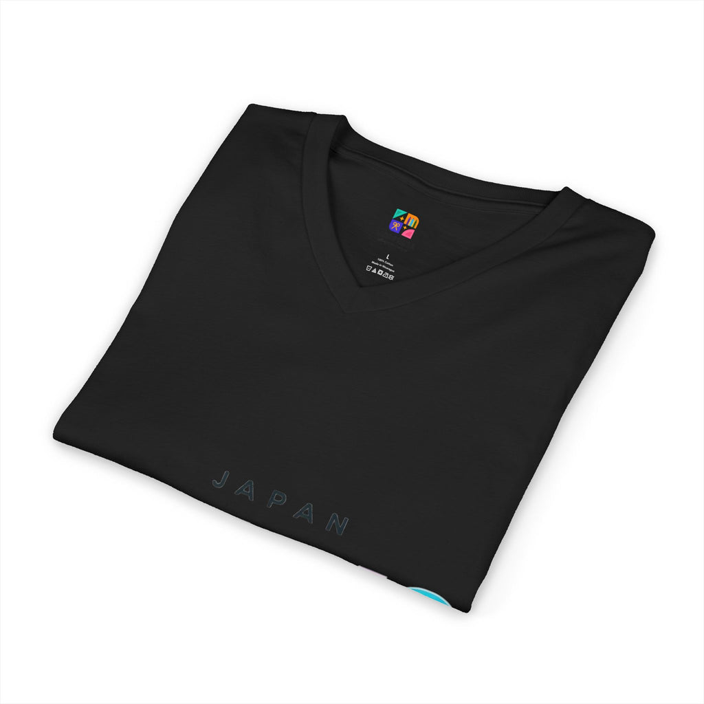 Unisex Jersey Short Sleeve V-Neck Tee