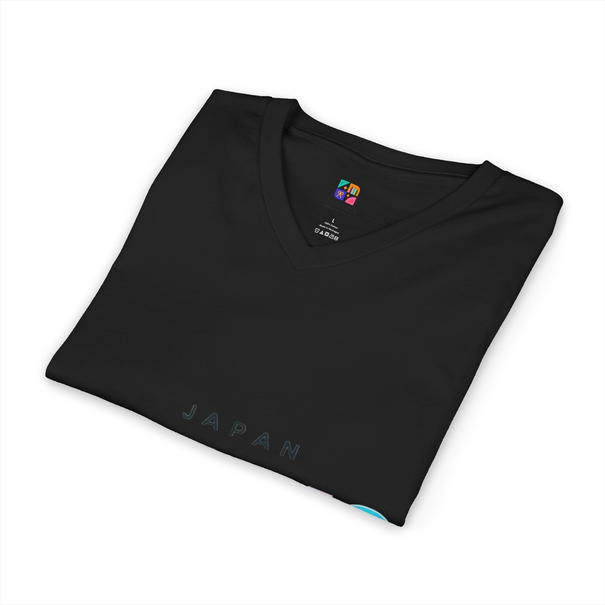 Unisex Jersey Short Sleeve V-Neck Tee