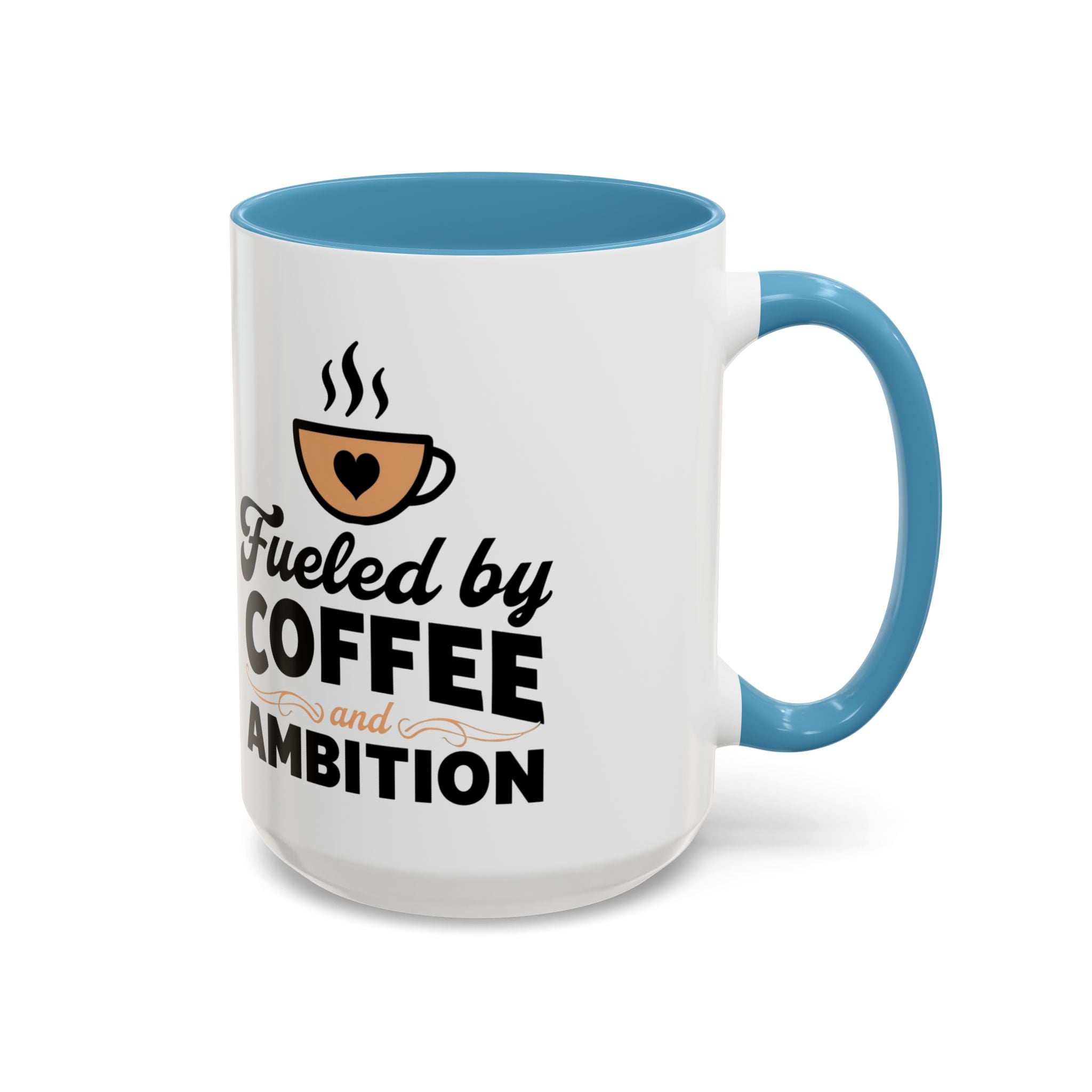 Motivational Coffee Mug - Fueled by Coffee and Ambition