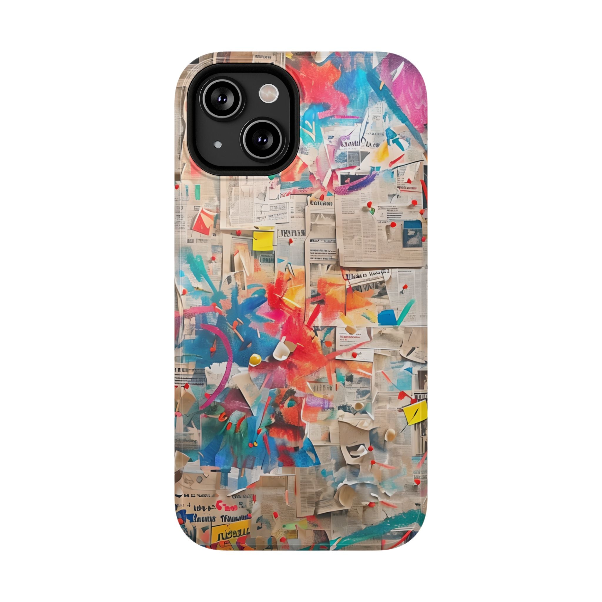 iPhone 17 Case vibrant glossy colorful art