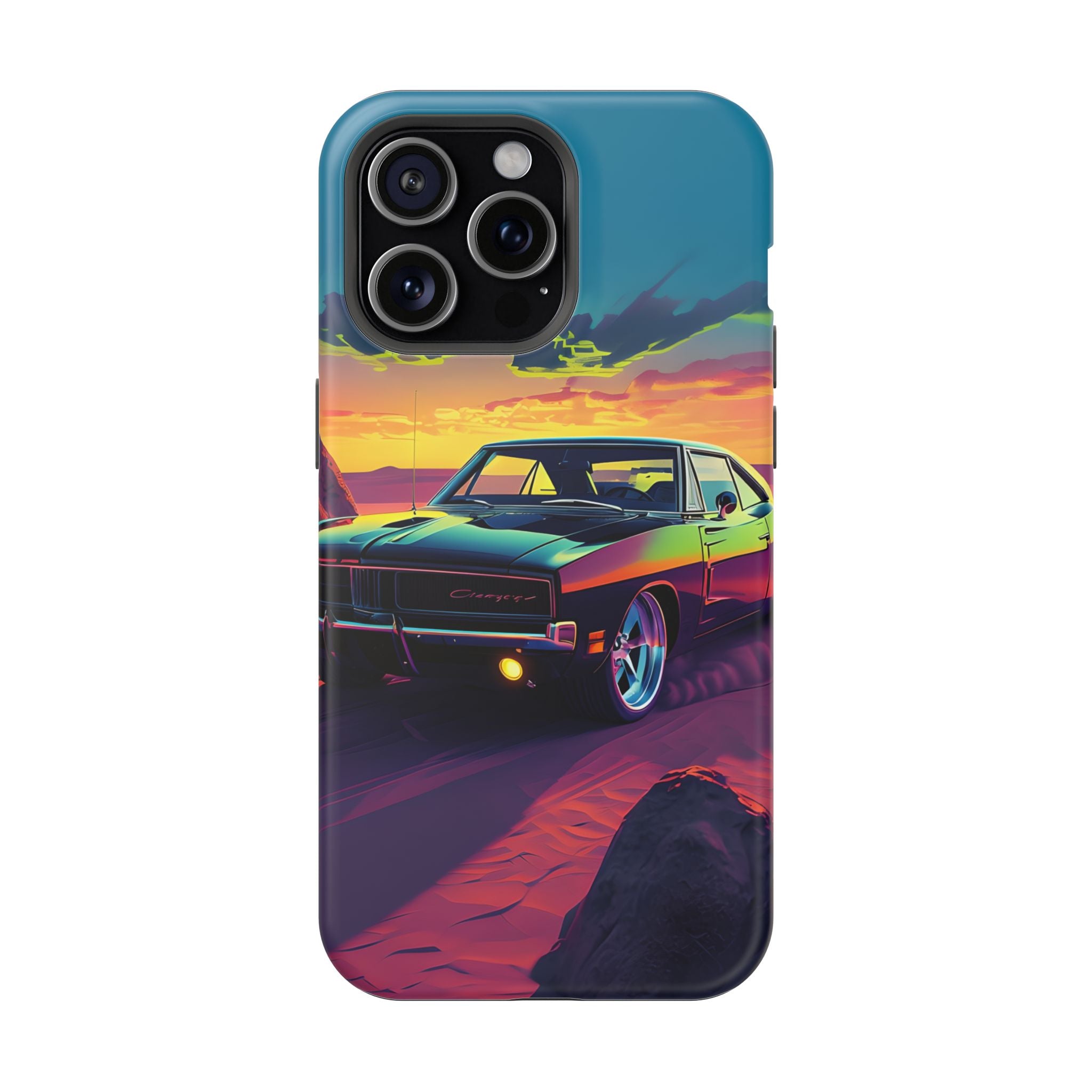 iPhone 17 Case - Retro Muscular Car Design
