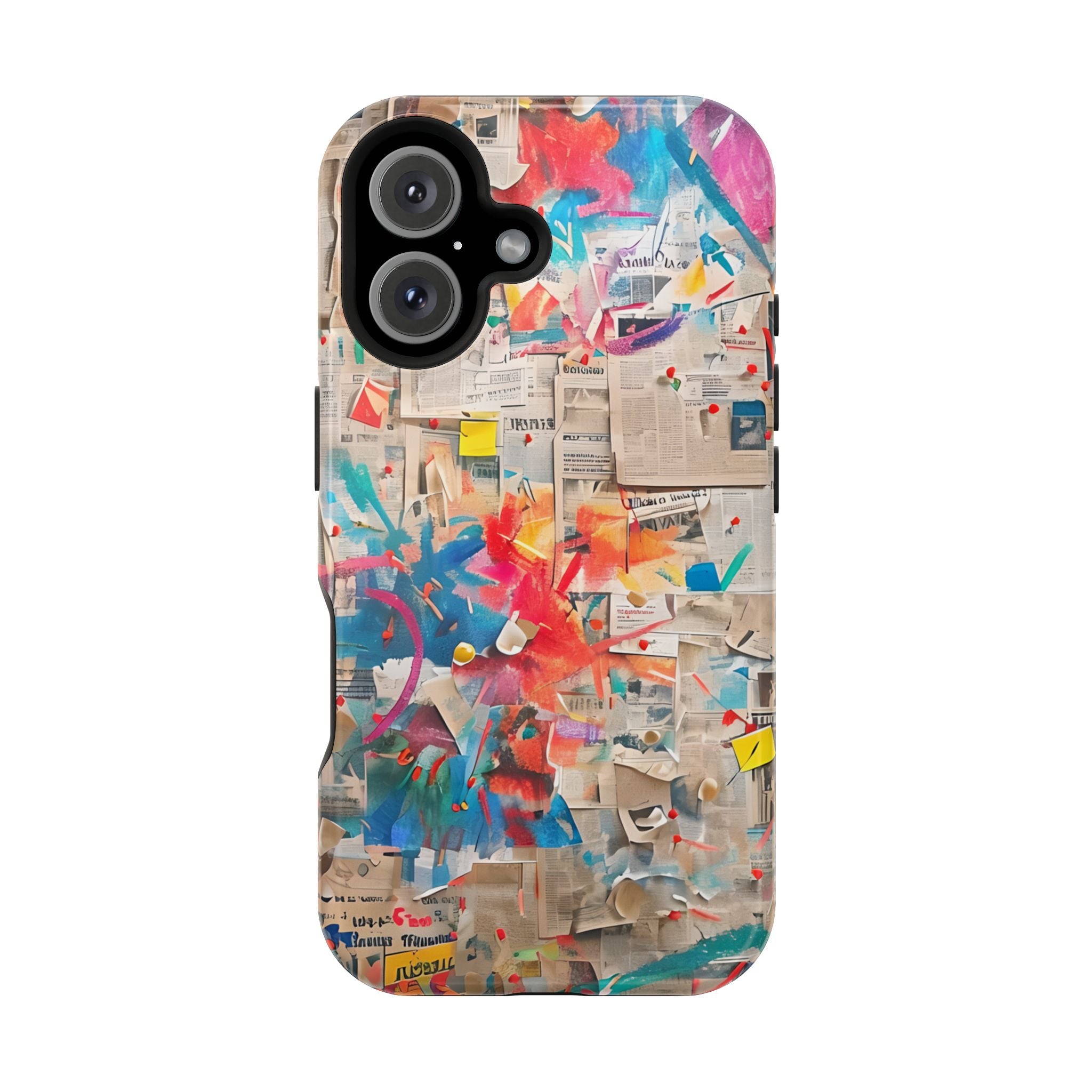 iPhone 17 Case vibrant glossy colorful art