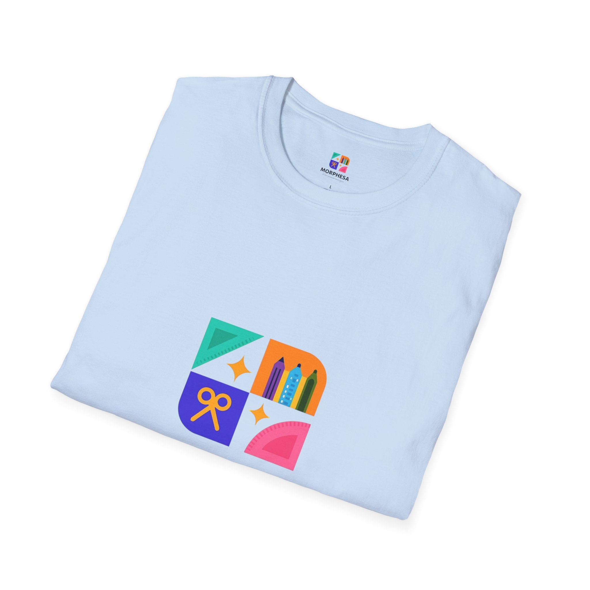 Colorful Unisex Graphic Tee with Fun Design | Casual Wear, Gift for Art Lovers, Birthday Present, Relaxed Fit, Everyday Style