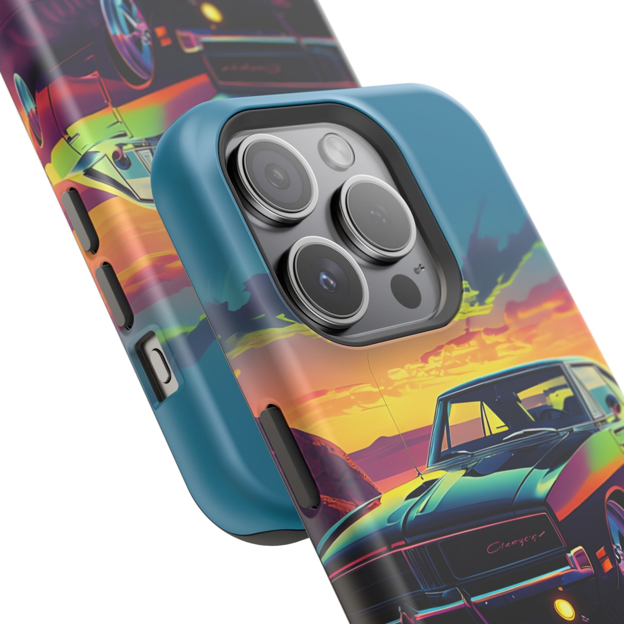 iPhone 17 Case - Retro Muscular Car Design