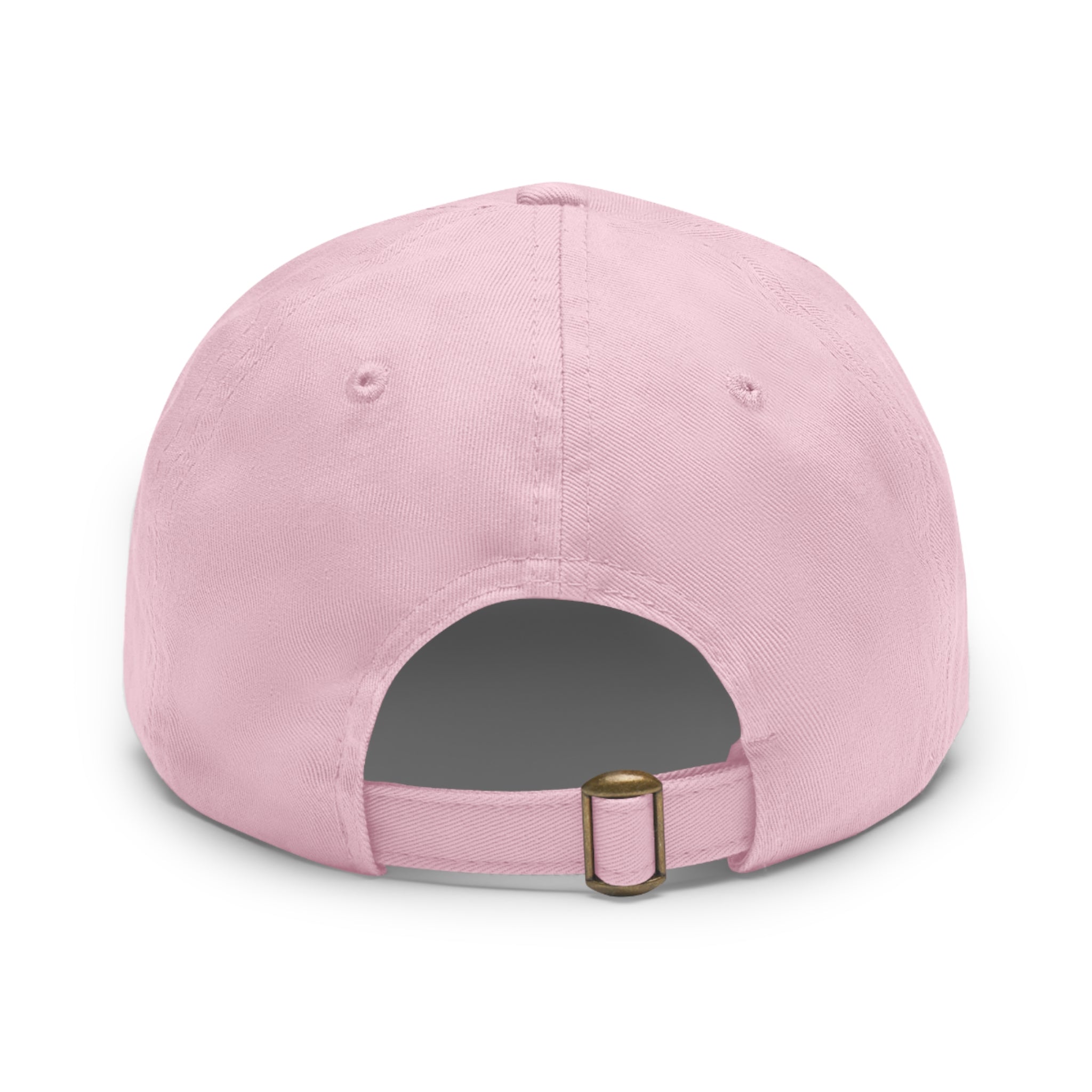 Stylish Dad Hat with Leather Patch, Casual Baseball Cap, Gift for Dads, Outdoor Accessory, Summer Fashion