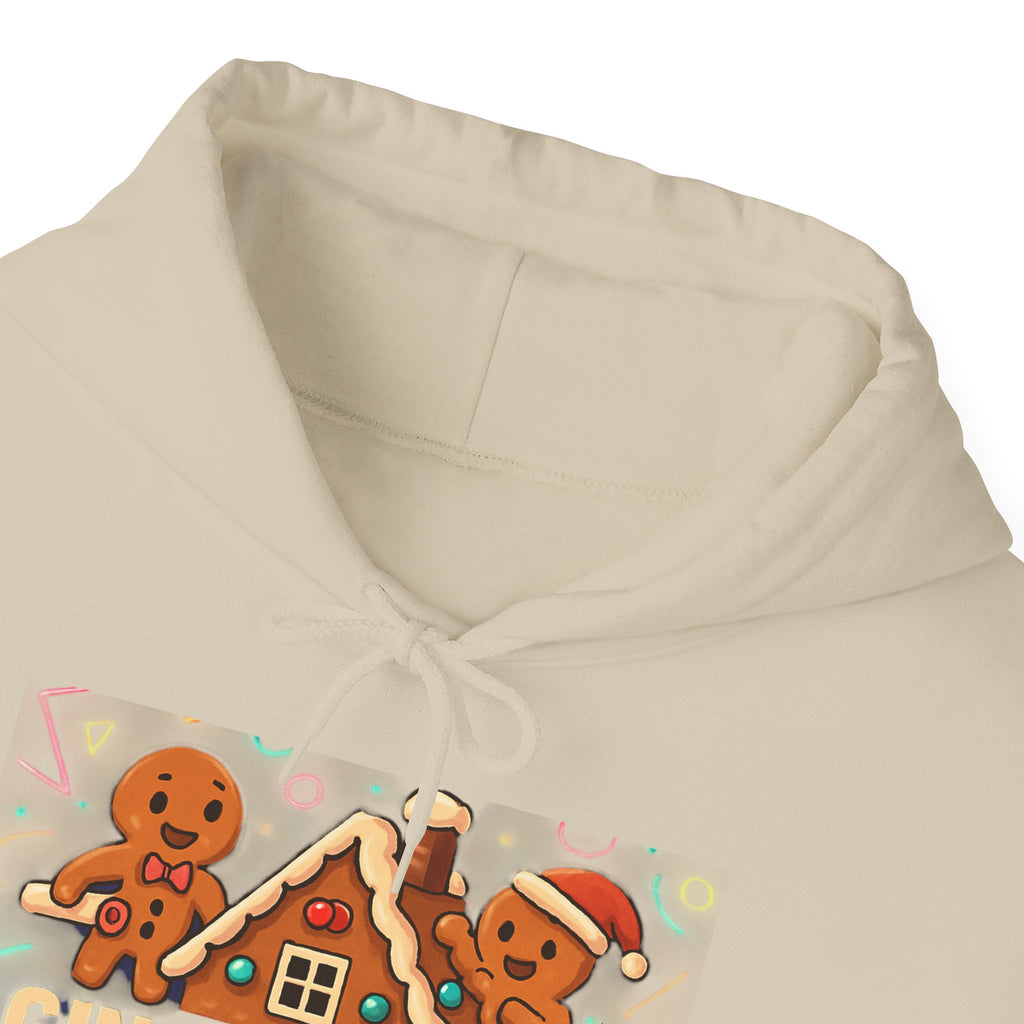 Gingerbread Bakery Hoodie — Cute Holiday Gingerbread House & Cookies Sweatshirt