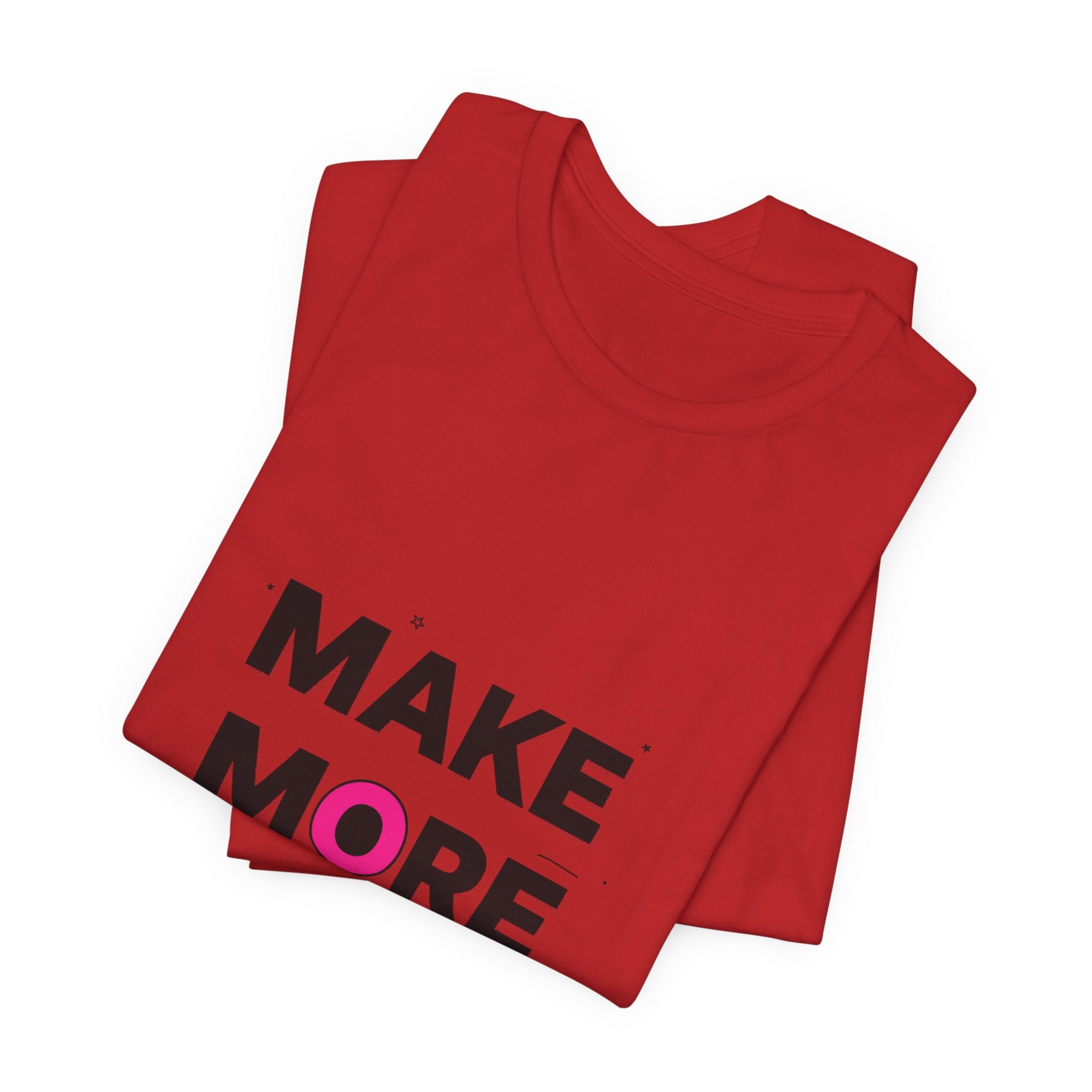 MAKE MORE ZINES Tee | ransom collage shirt, zine style cutout letters