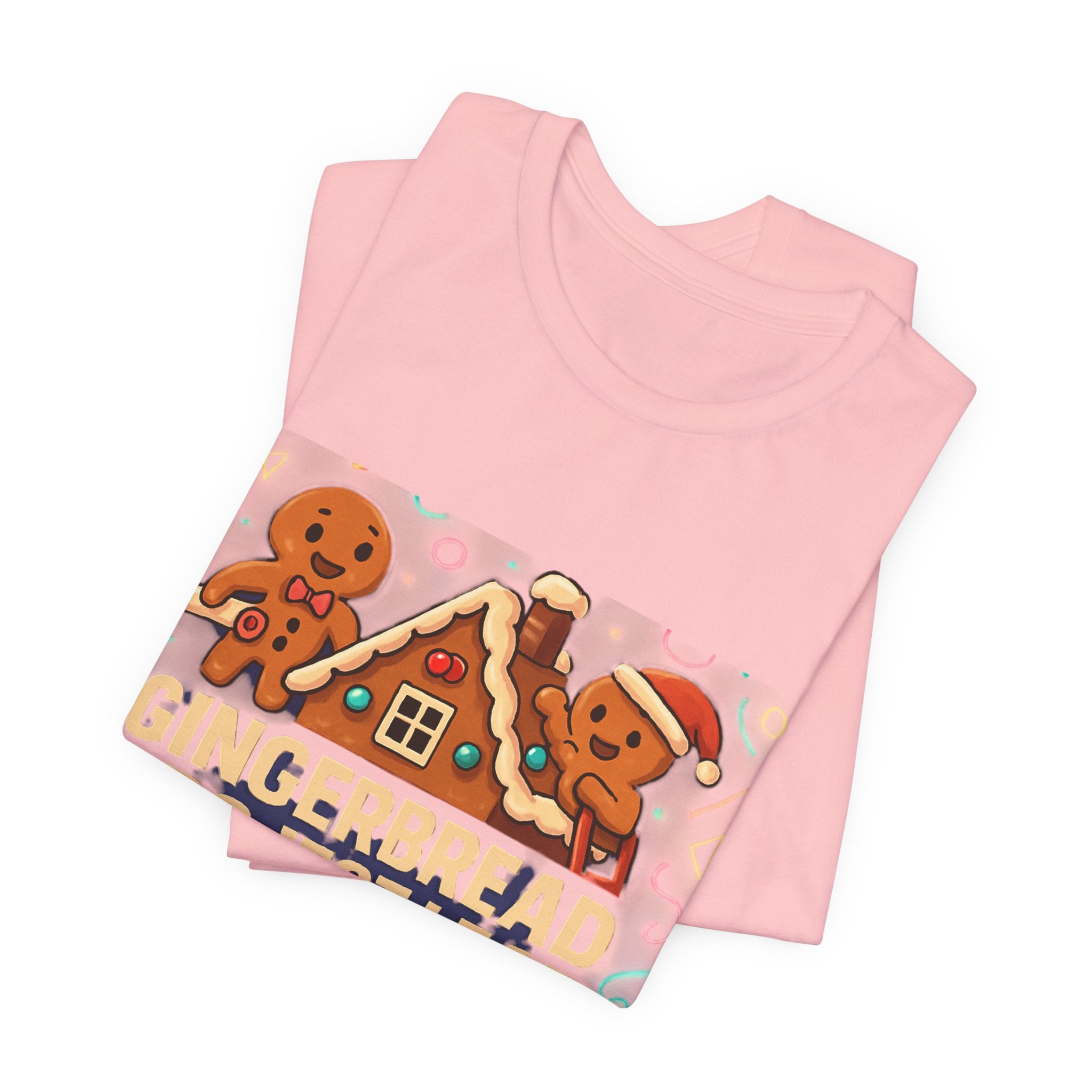 Gingerbread Project Lab T-Shirt — Cute Holiday Cookie House Tee