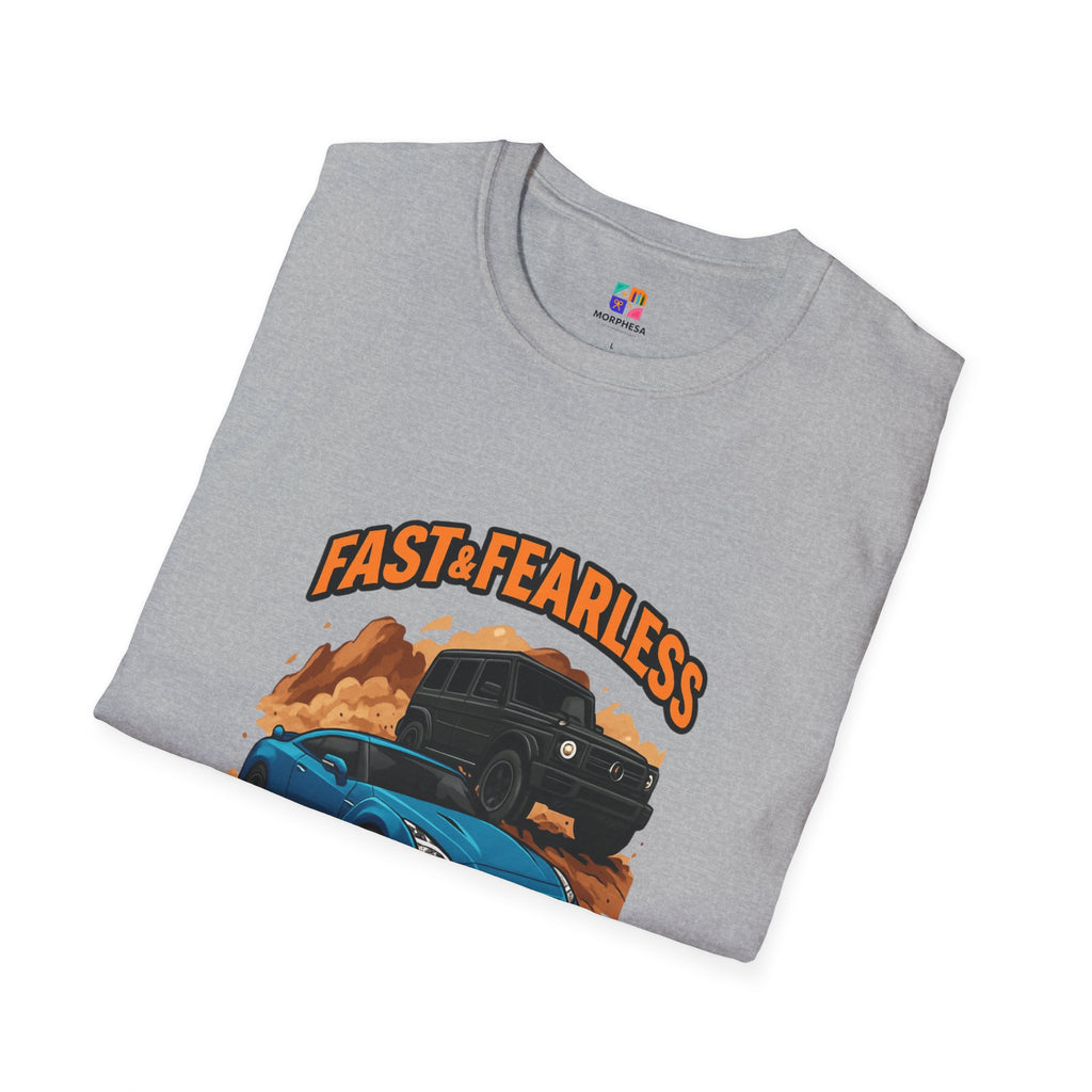 Fast & Fearless Unisex T-Shirt | Ultimate Car Enthusiast Gift, Casual Apparel, Adventure Wear, Birthday Present, Automotive Style
