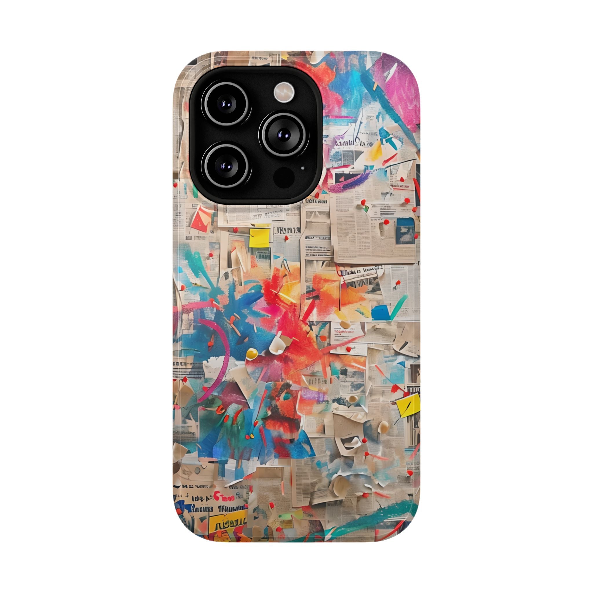 iPhone 17 Case vibrant glossy colorful art