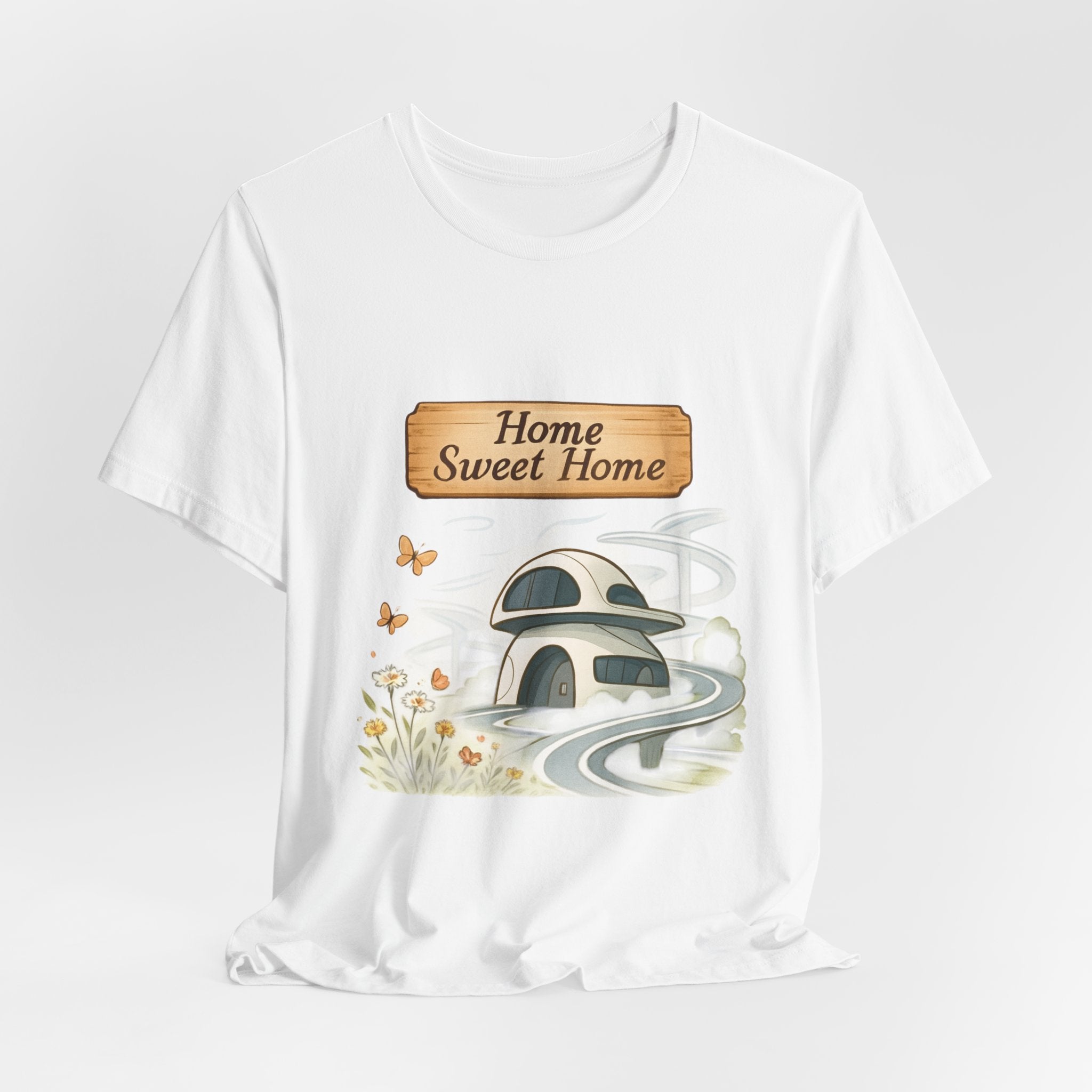 Home Sweet Home T-Shirt – Cozy Cottage Graphic Tee