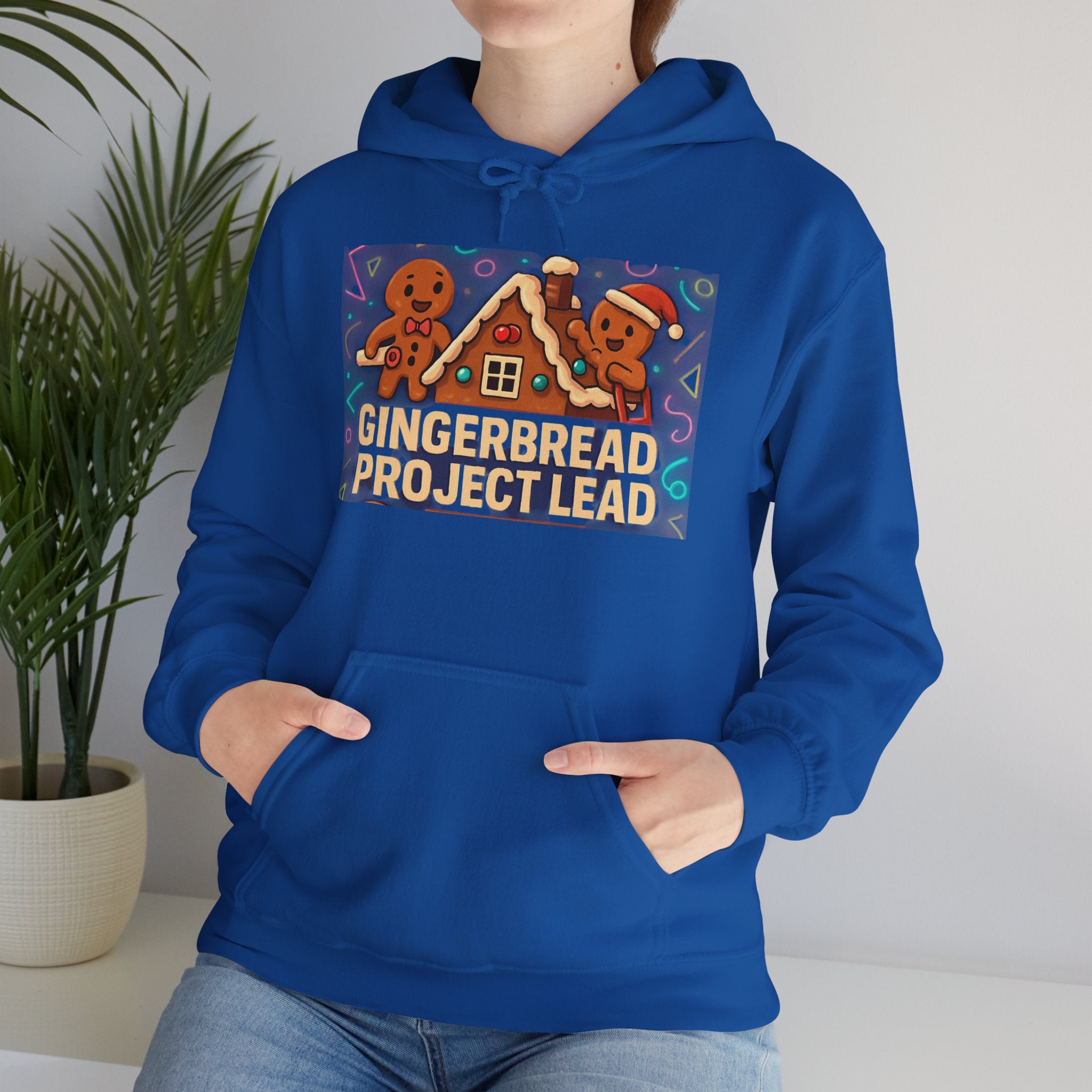 Gingerbread Bakery Hoodie — Cute Holiday Gingerbread House & Cookies Sweatshirt