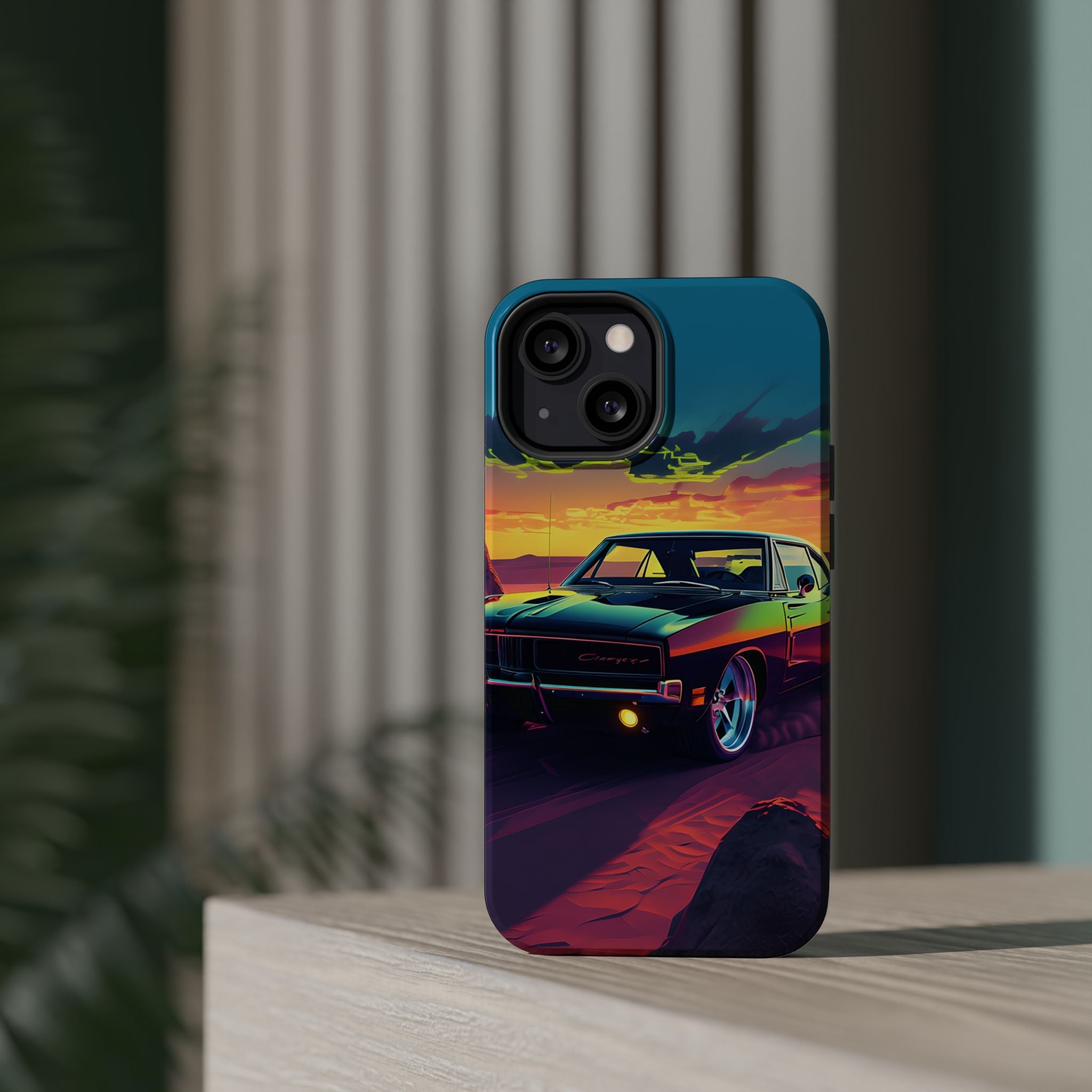 iPhone 17 Case - Retro Muscular Car Design