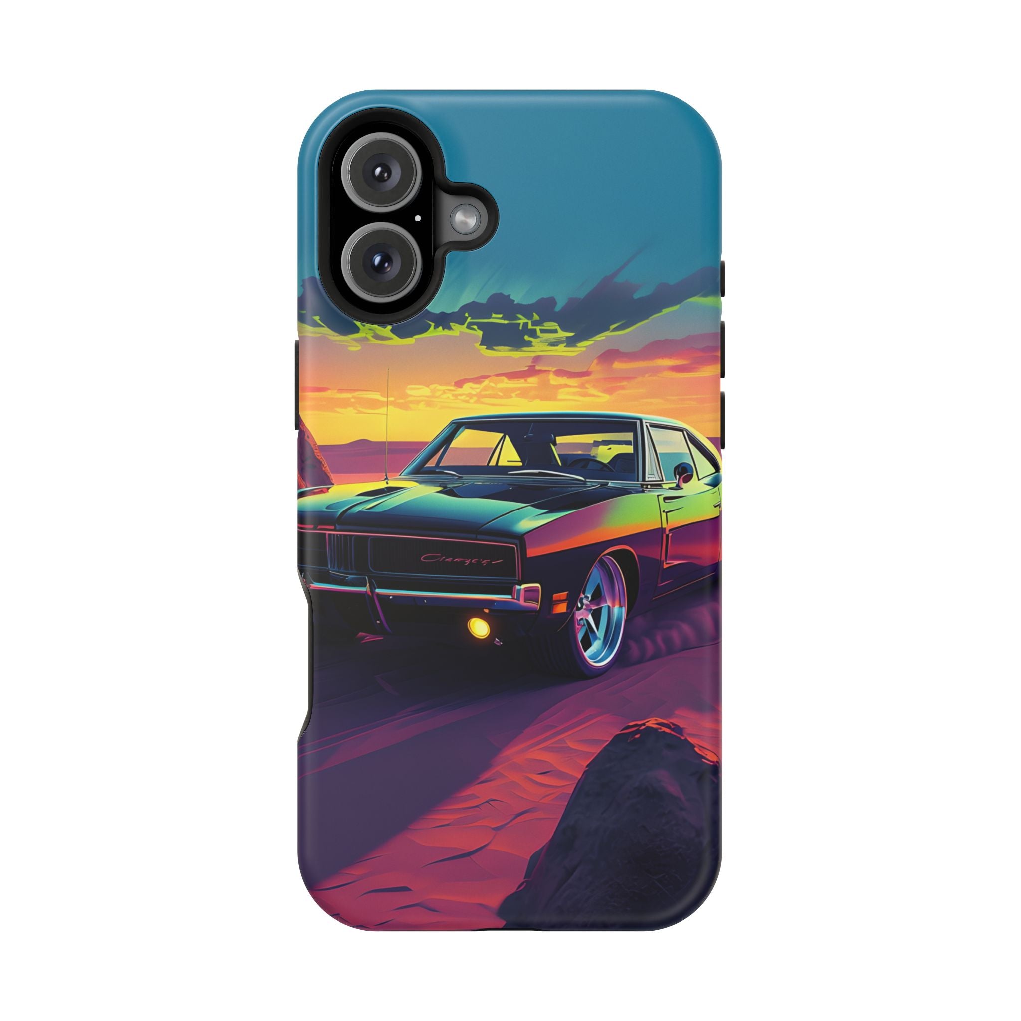 iPhone 17 Case - Retro Muscular Car Design