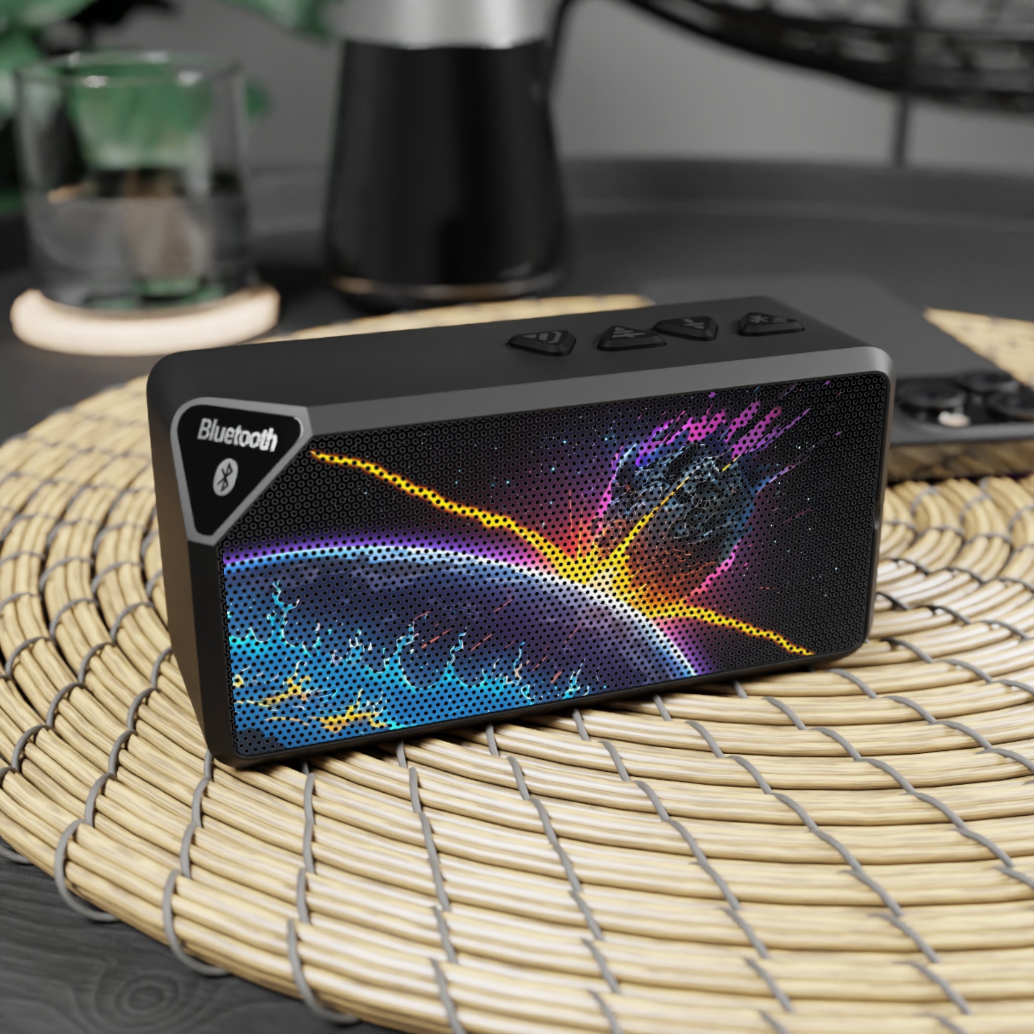 Galactic Sound Bluetooth Speaker | Cosmic Design, Unique Gift, Music Lover's Accessory, Home Decor, Space Theme