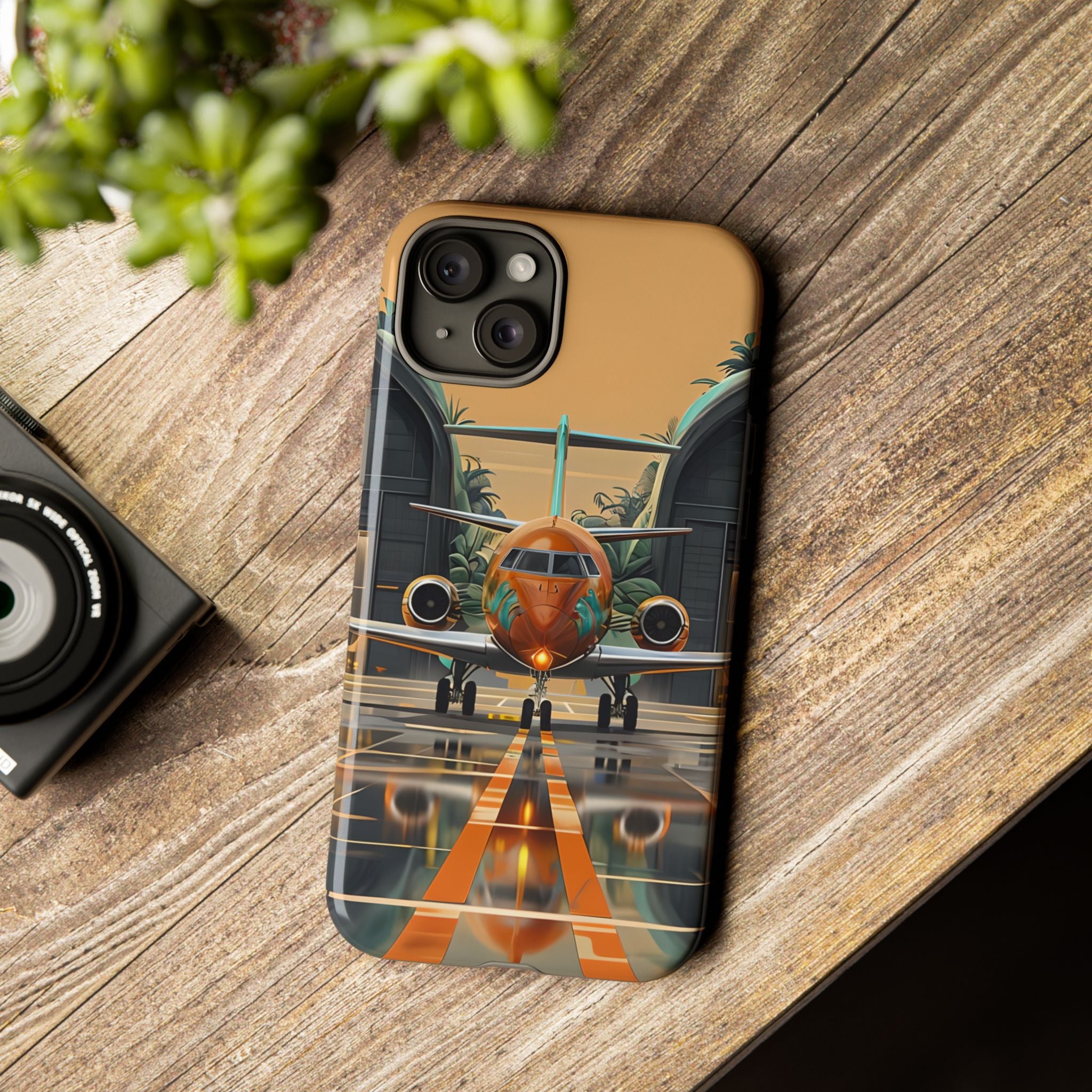 iPhone 17 Case Airplane Design Tough Case