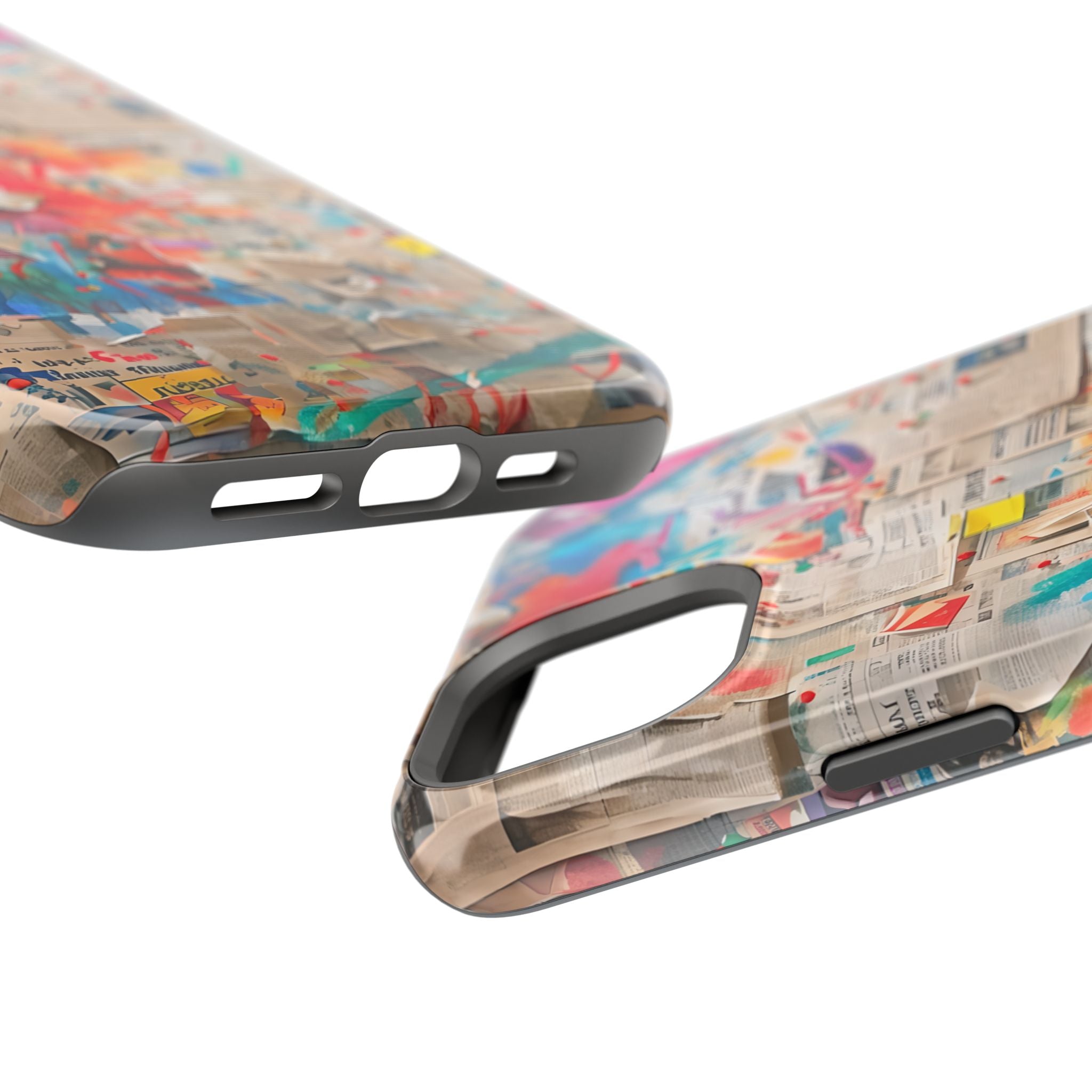 iPhone 17 Case vibrant glossy colorful art