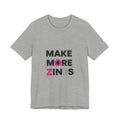 MAKE MORE ZINES Tee | ransom collage shirt, zine style cutout letters