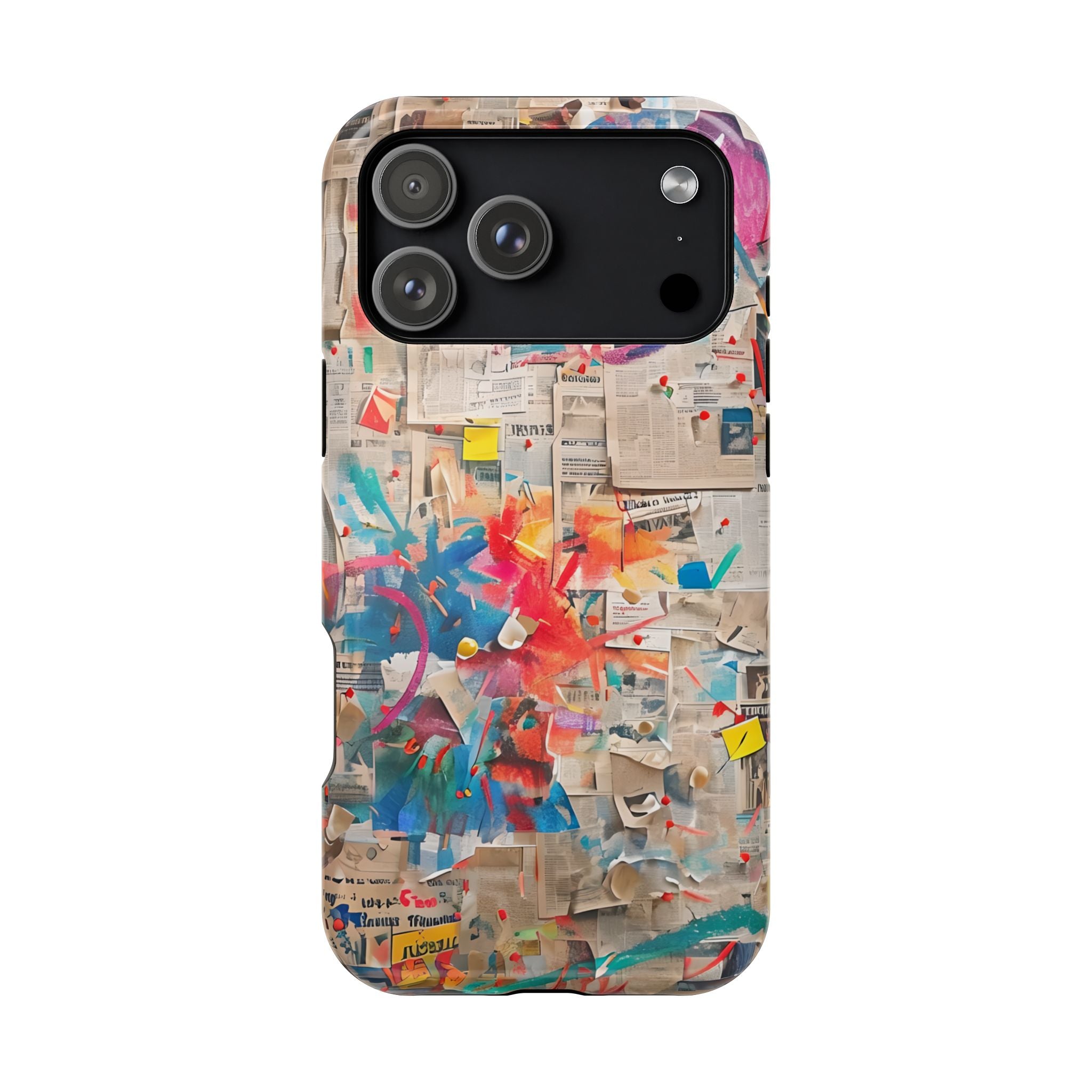 iPhone 17 Case vibrant glossy colorful art