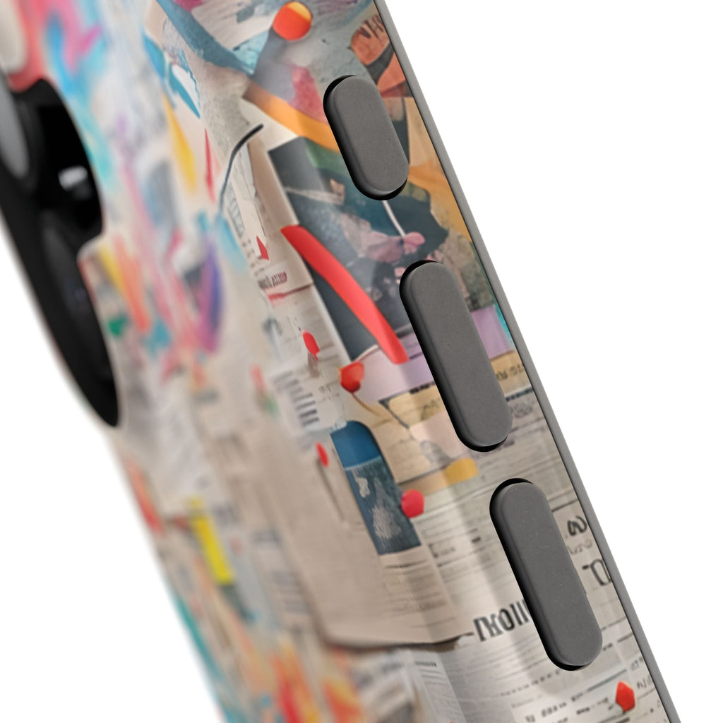 iPhone 17 Case vibrant glossy colorful art
