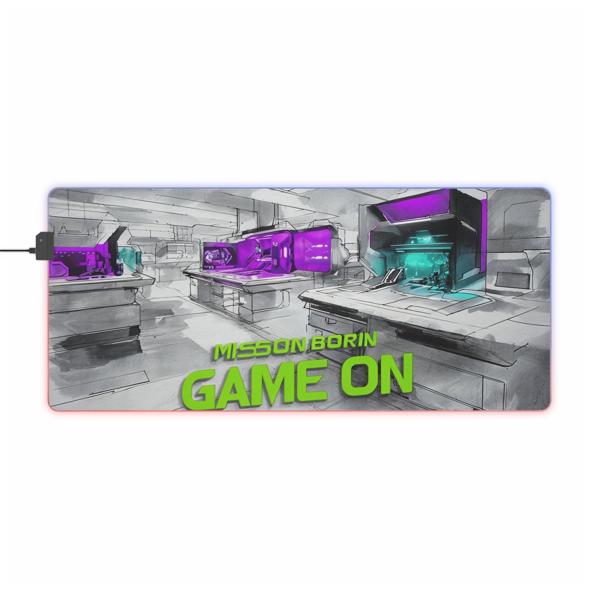 LED Gaming Mouse Pad