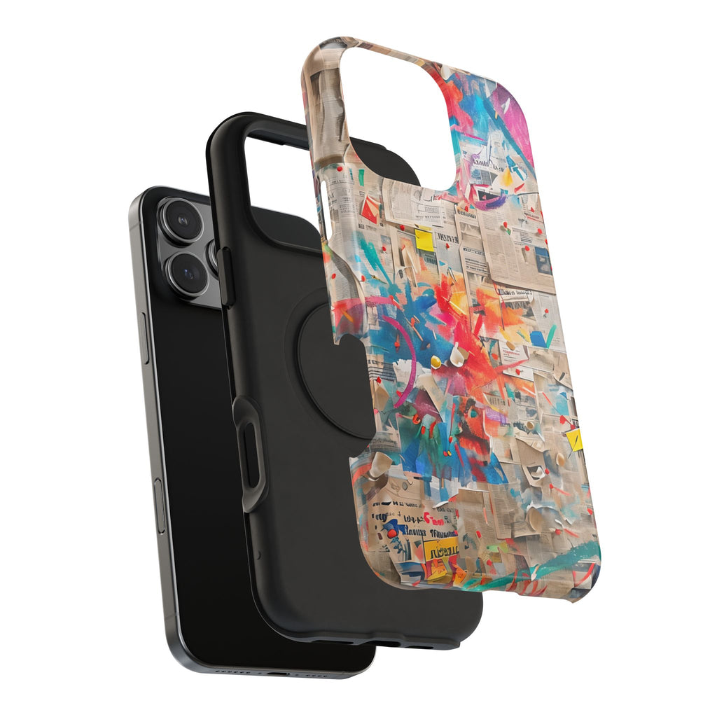 iPhone 17 Case vibrant glossy colorful art