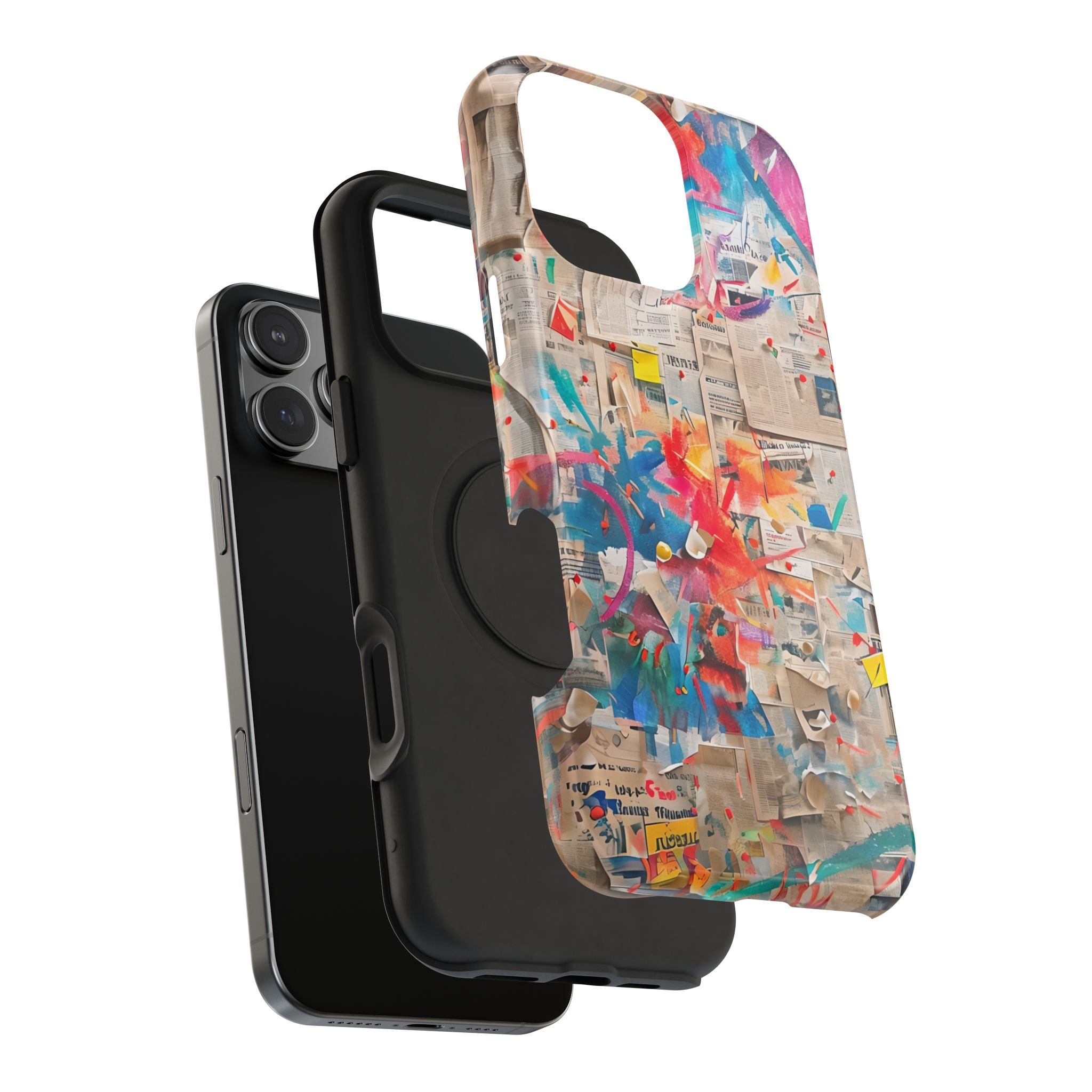 iPhone 17 Case vibrant glossy colorful art