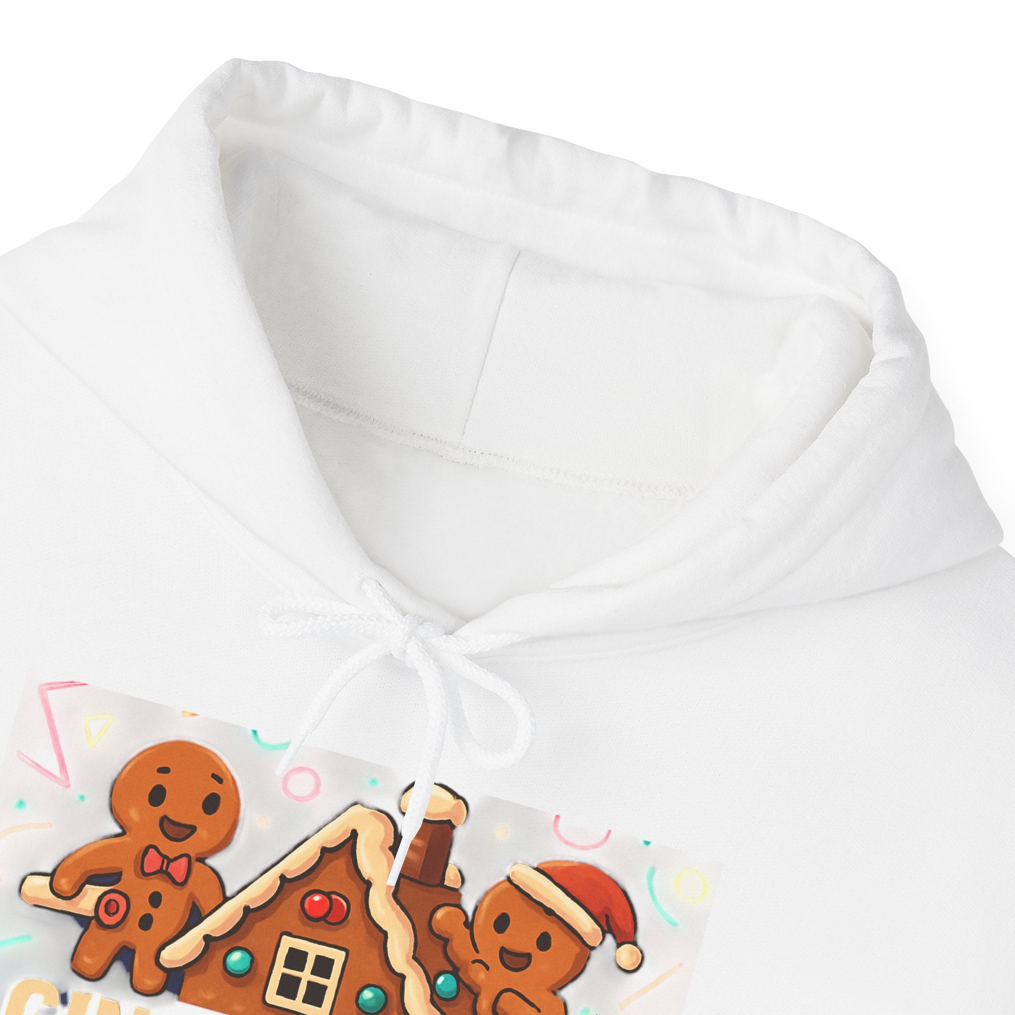 Gingerbread Bakery Hoodie — Cute Holiday Gingerbread House & Cookies Sweatshirt