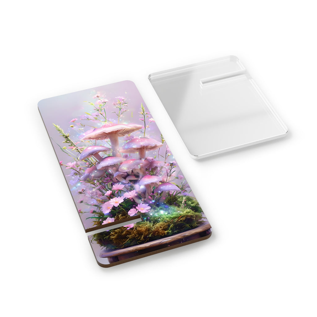 Aesthetic Mushroom Mobile Display Stand | Smartphone Holder, Decorative Phone Stand, Desk Organizer, Gift for Nature Lovers