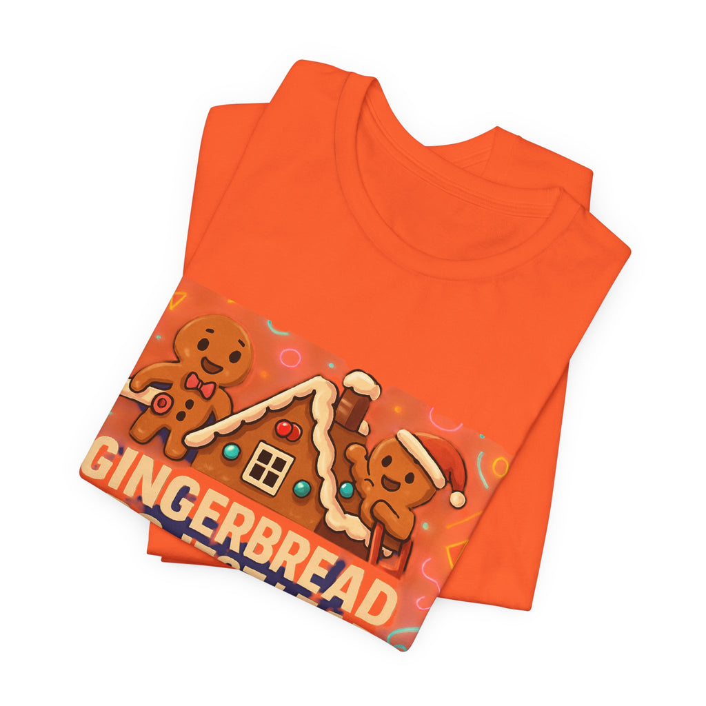 Gingerbread Project Lab T-Shirt — Cute Holiday Cookie House Tee