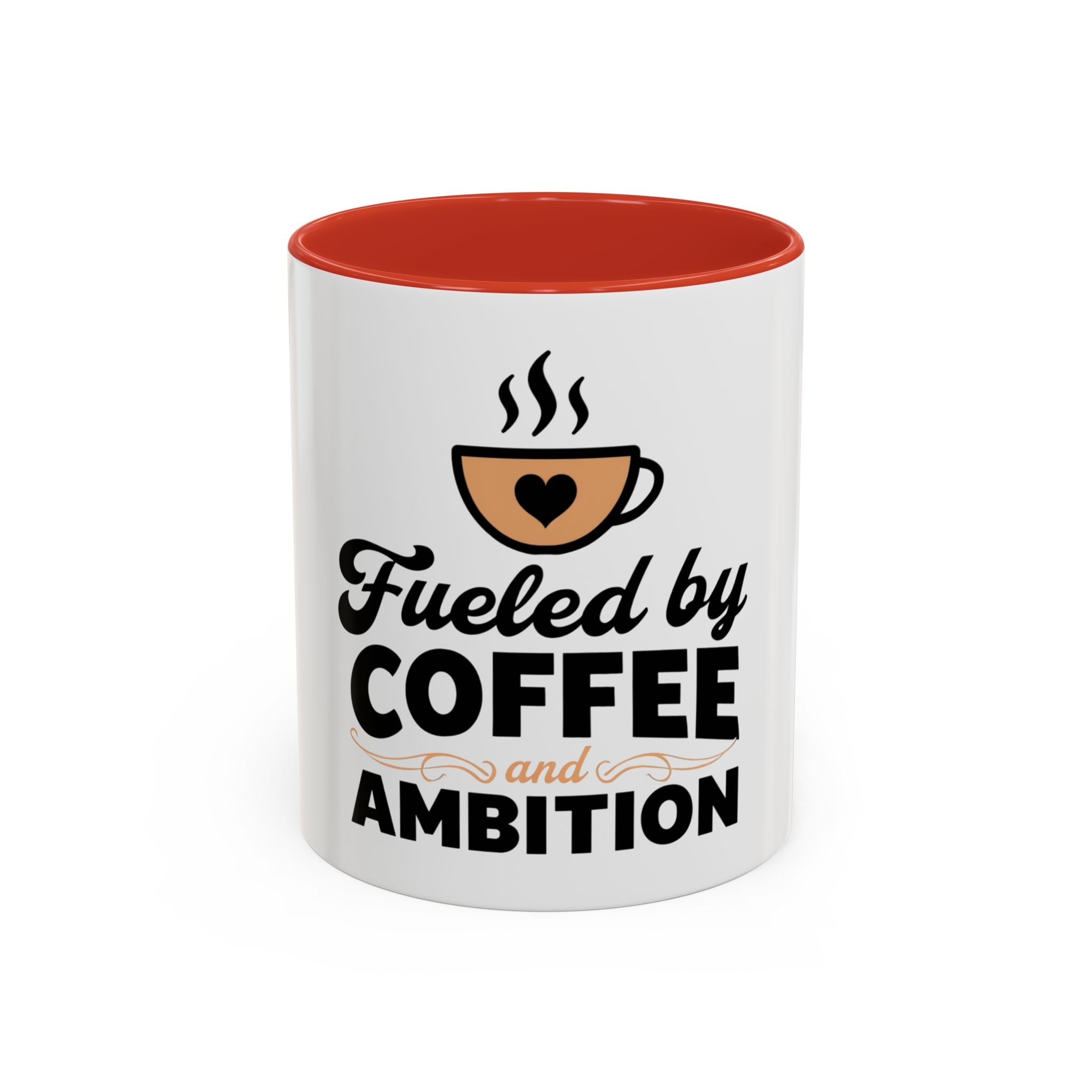 Motivational Coffee Mug - Fueled by Coffee and Ambition
