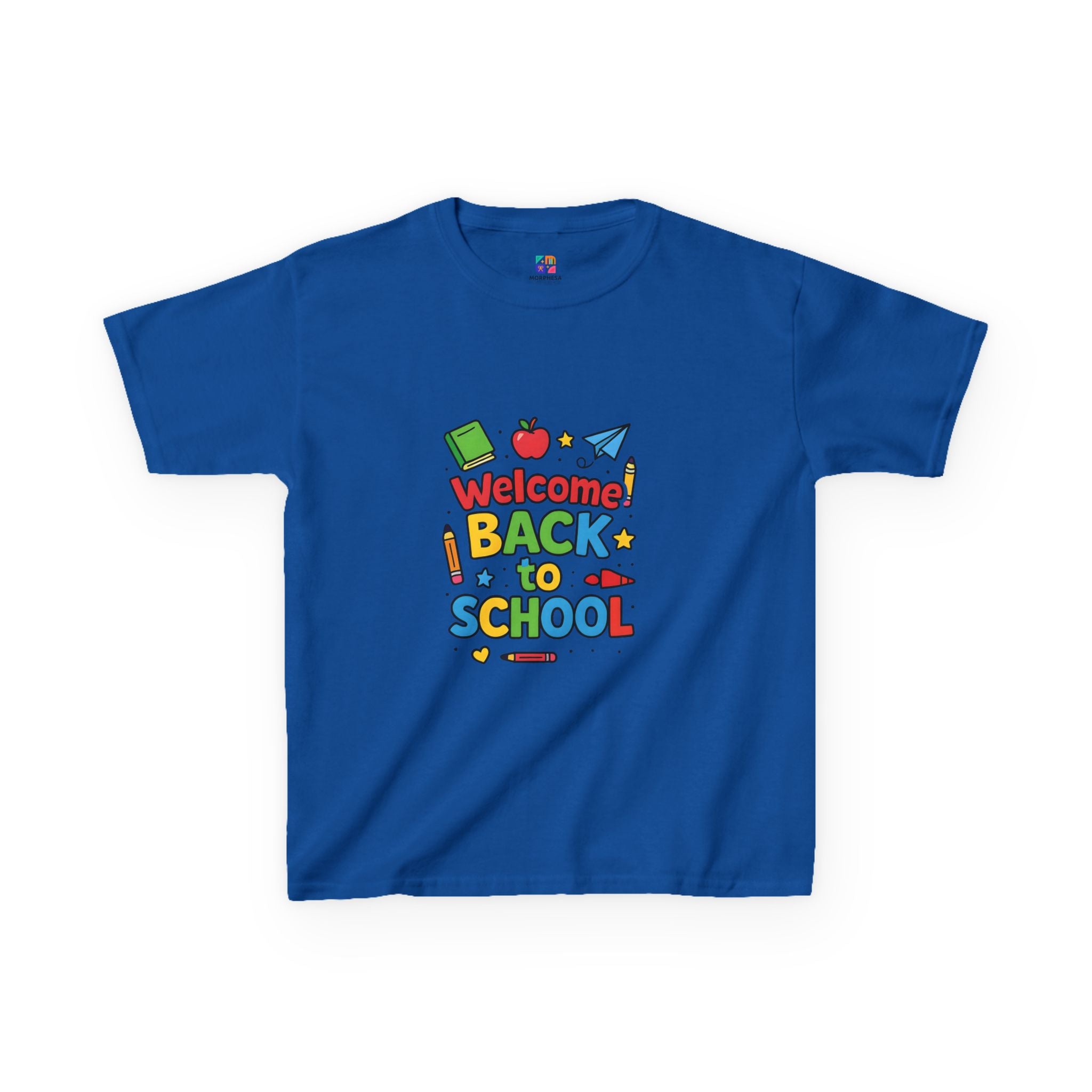 Kids School Graphic Tee, Back to School Outfit Gift Shirt, Youthful Vibrant Children's Birthday Tshirt, First Day of School Apparel, Cute