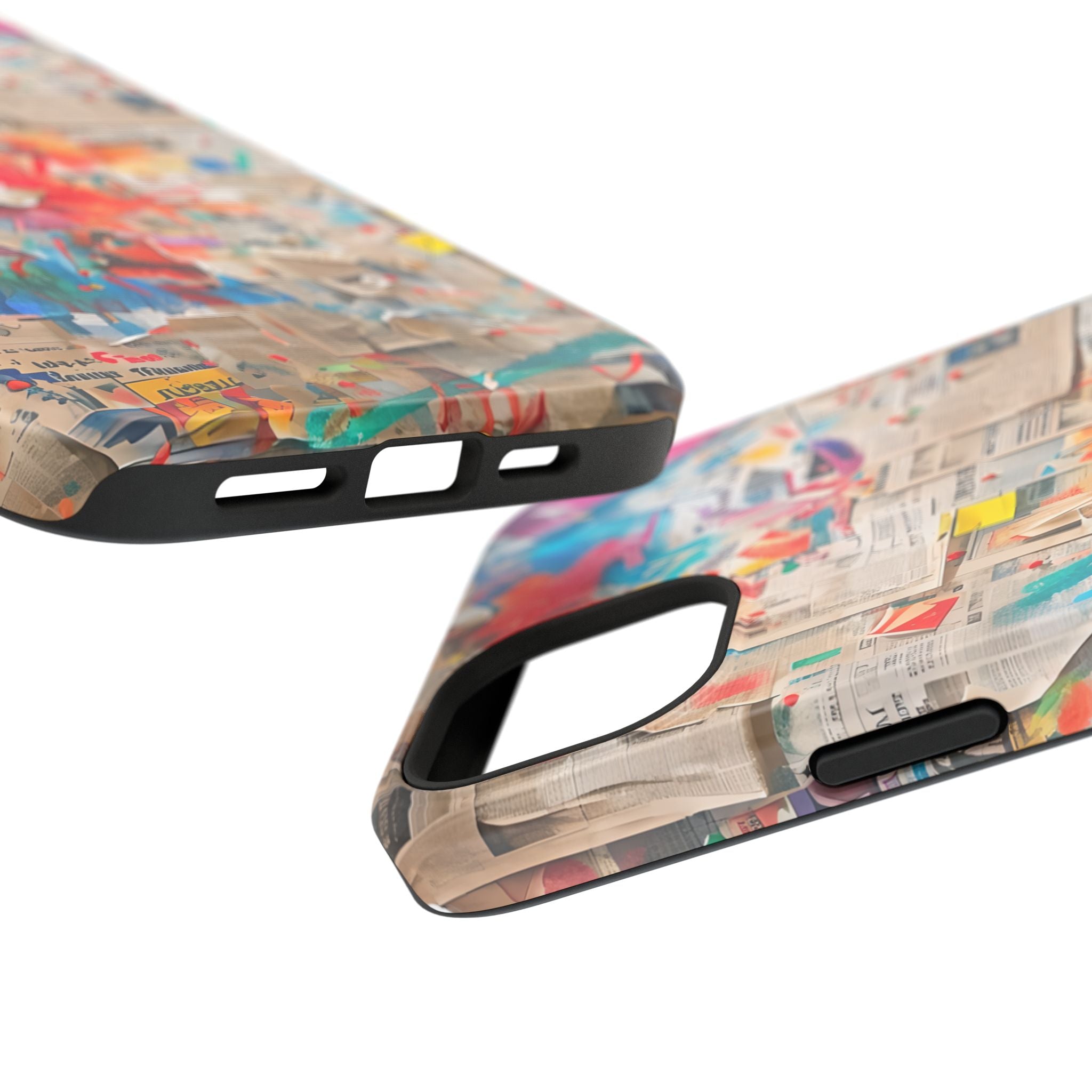 iPhone 17 Case vibrant glossy colorful art