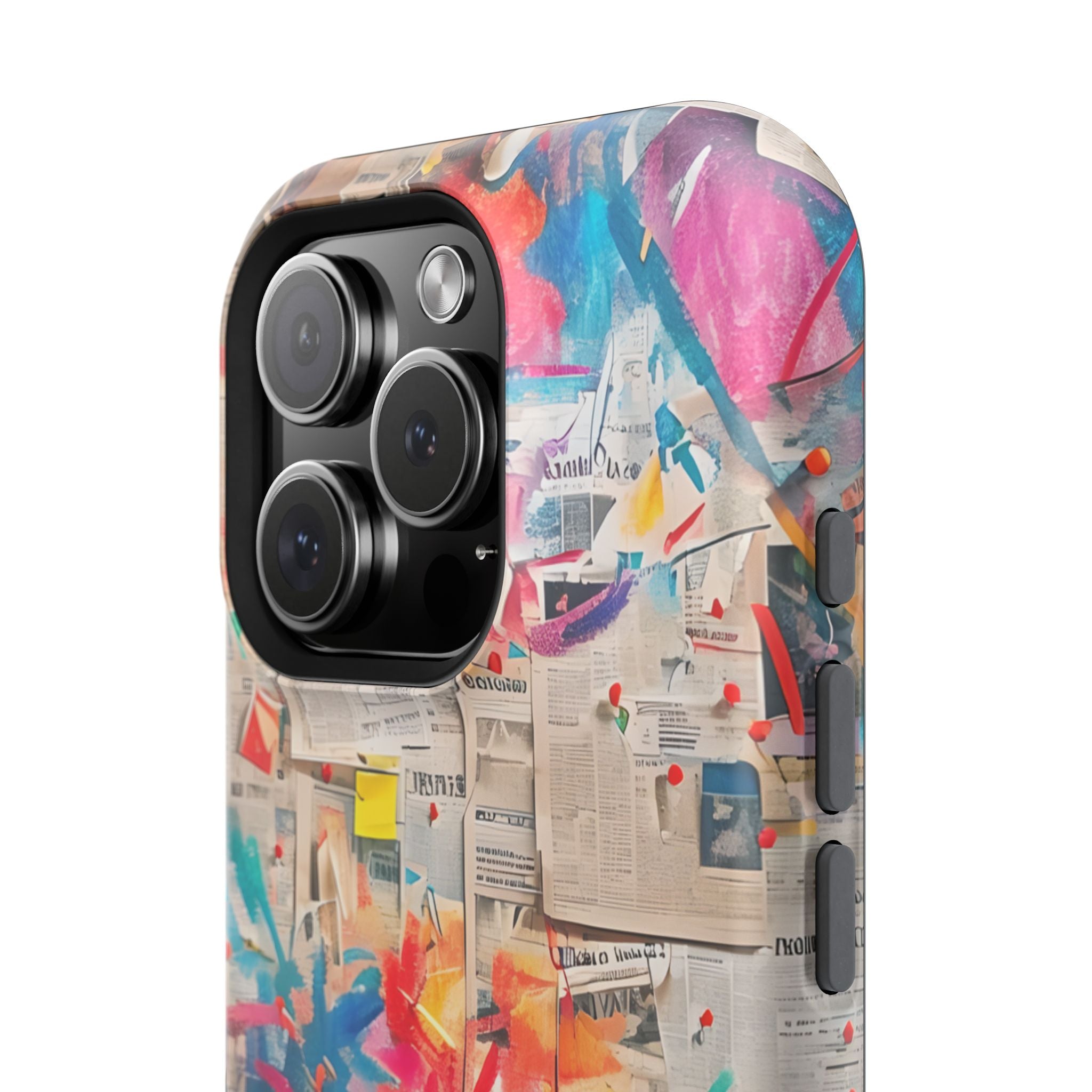 iPhone 17 Case vibrant glossy colorful art