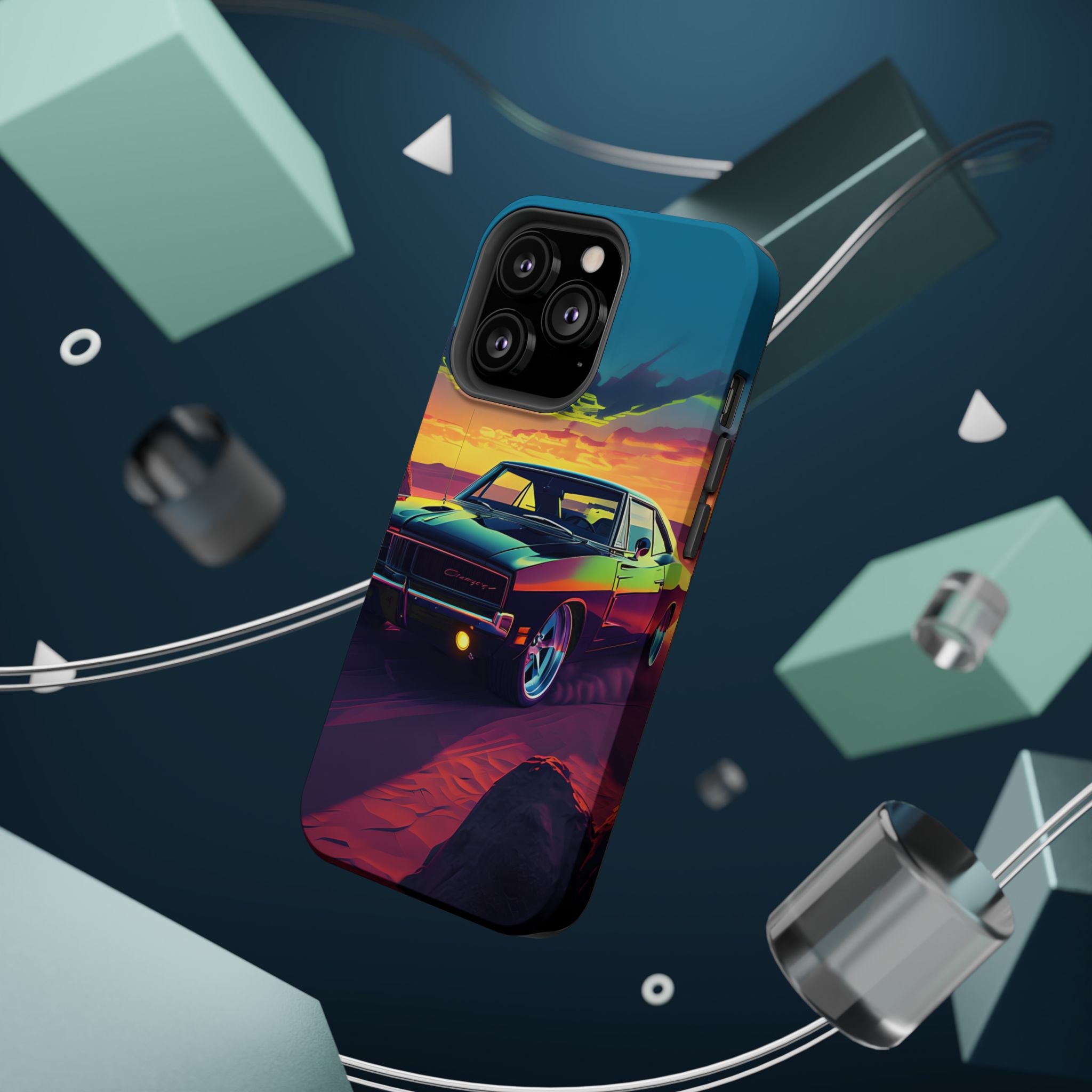 iPhone 17 Case - Retro Muscular Car Design