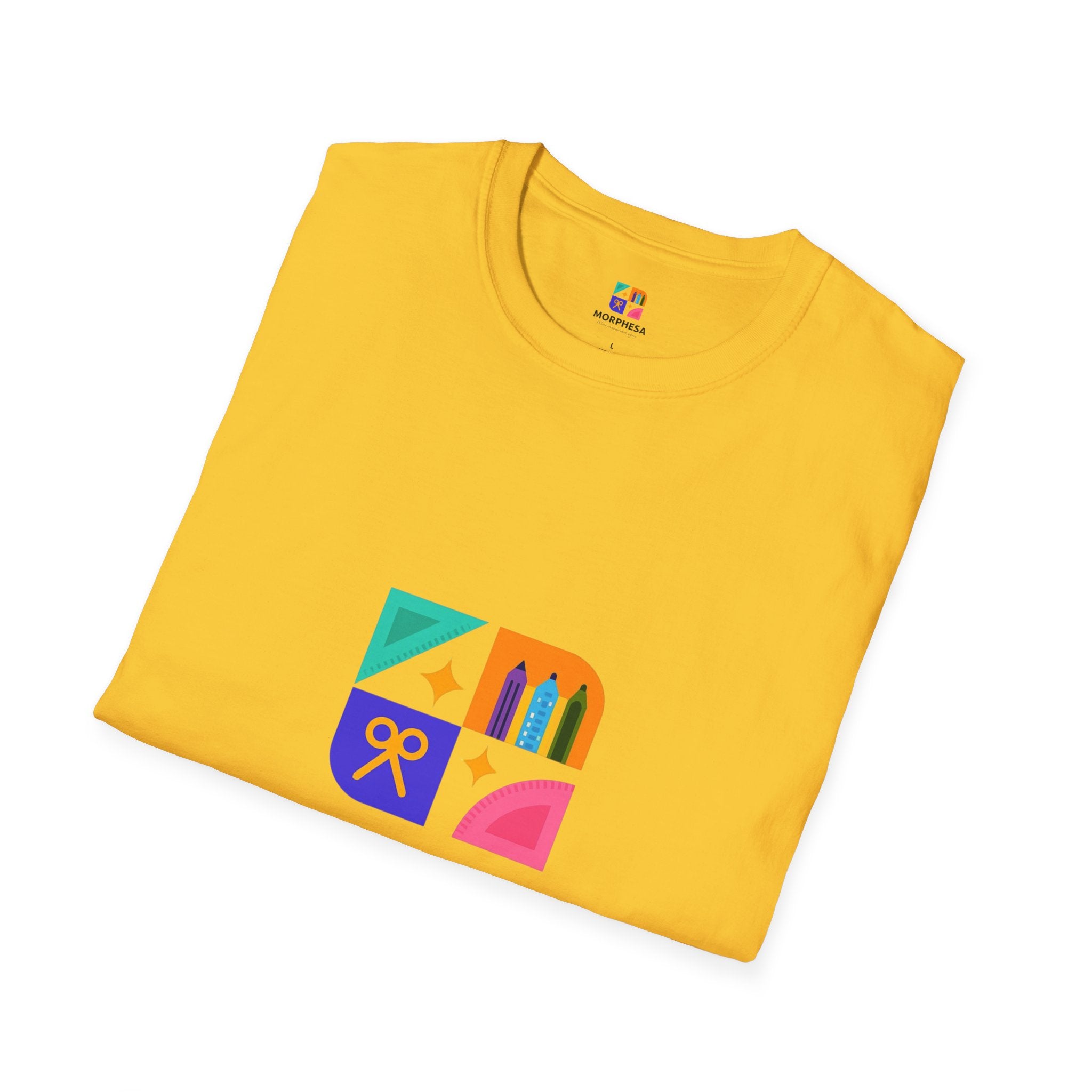 Colorful Unisex Graphic Tee with Fun Design | Casual Wear, Gift for Art Lovers, Birthday Present, Relaxed Fit, Everyday Style
