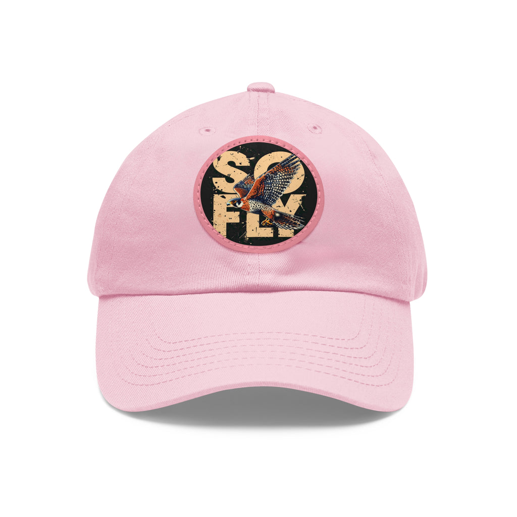 Stylish Dad Hat with Leather Patch, Casual Baseball Cap, Gift for Dads, Outdoor Accessory, Summer Fashion