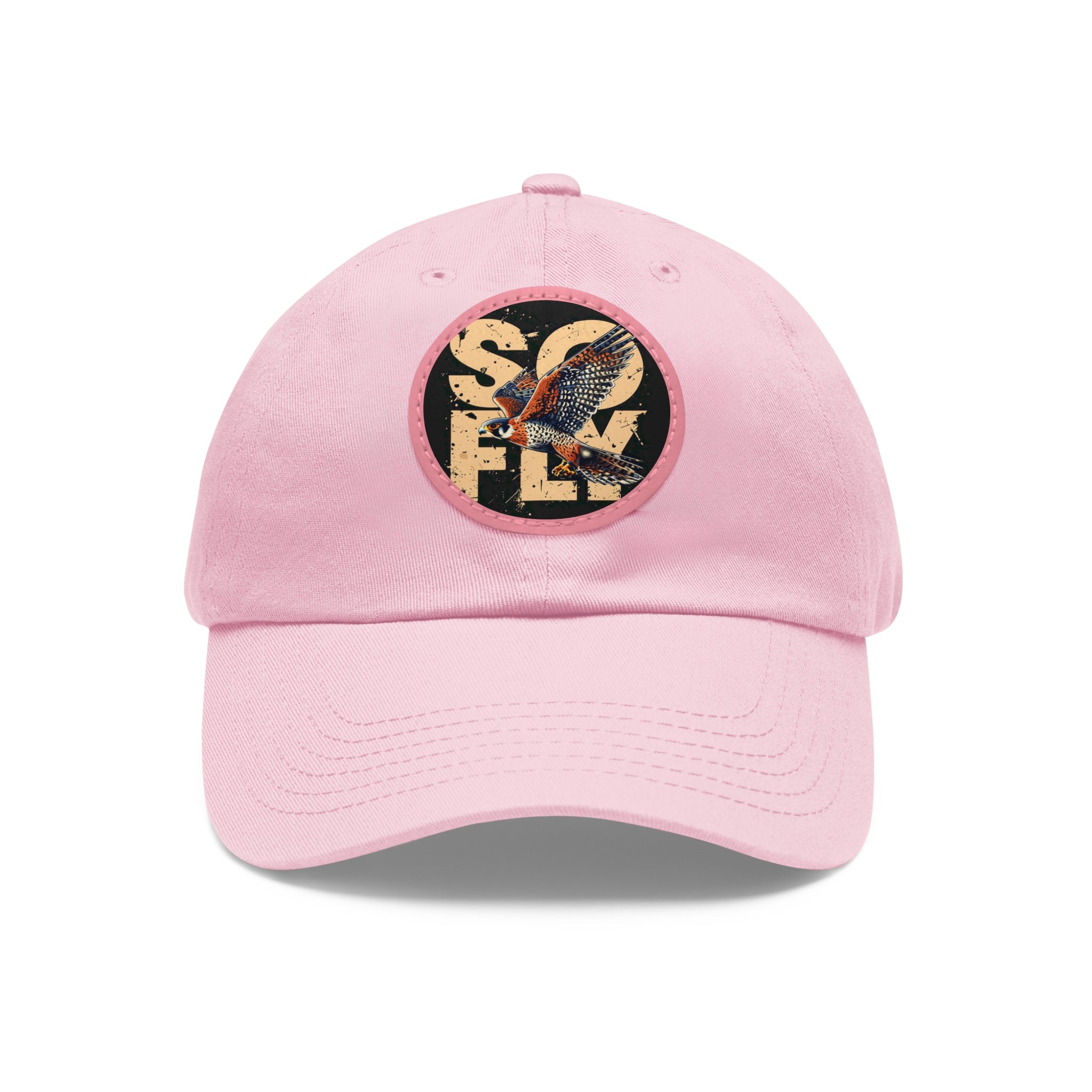 Stylish Dad Hat with Leather Patch, Casual Baseball Cap, Gift for Dads, Outdoor Accessory, Summer Fashion