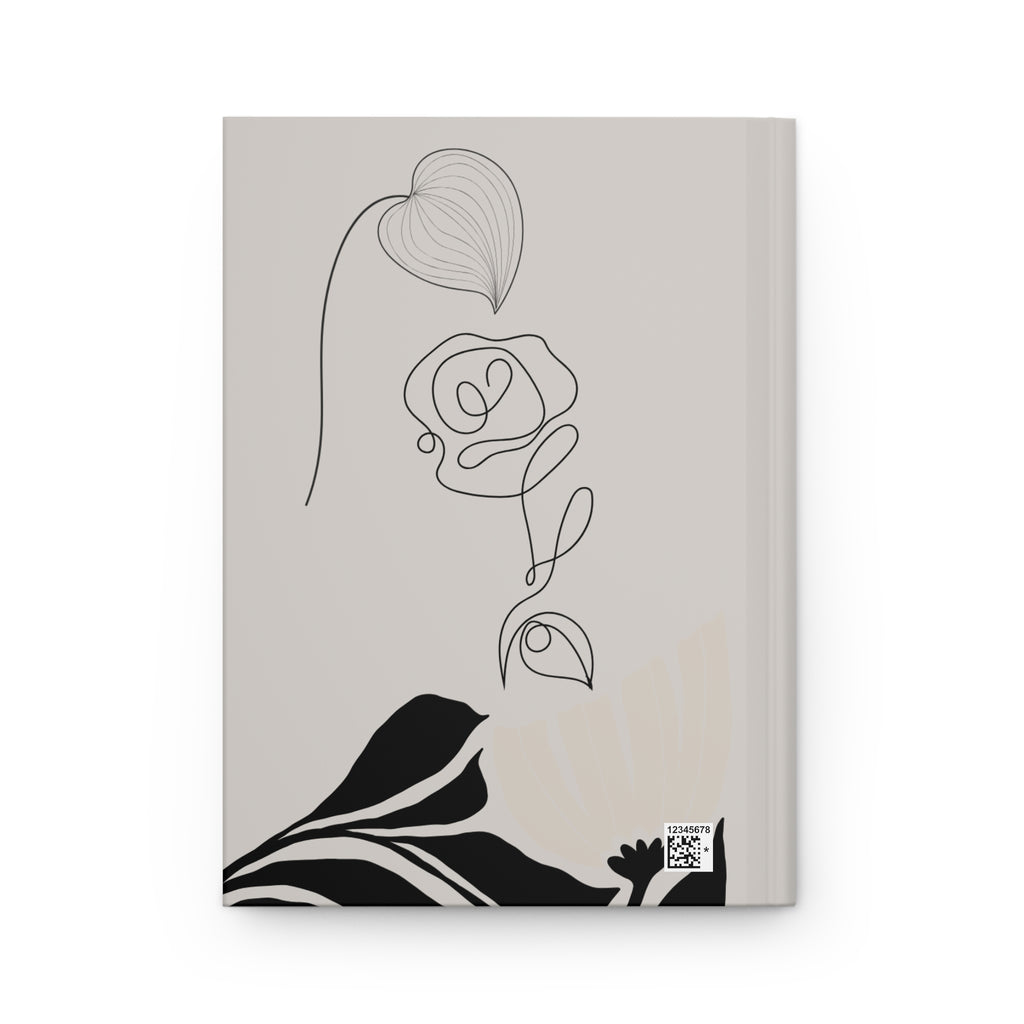 Chic Hardcover Journal | Daily Notes, Minimalist Journal, Sketchbook, Gift for Writers, Inspirational Journal