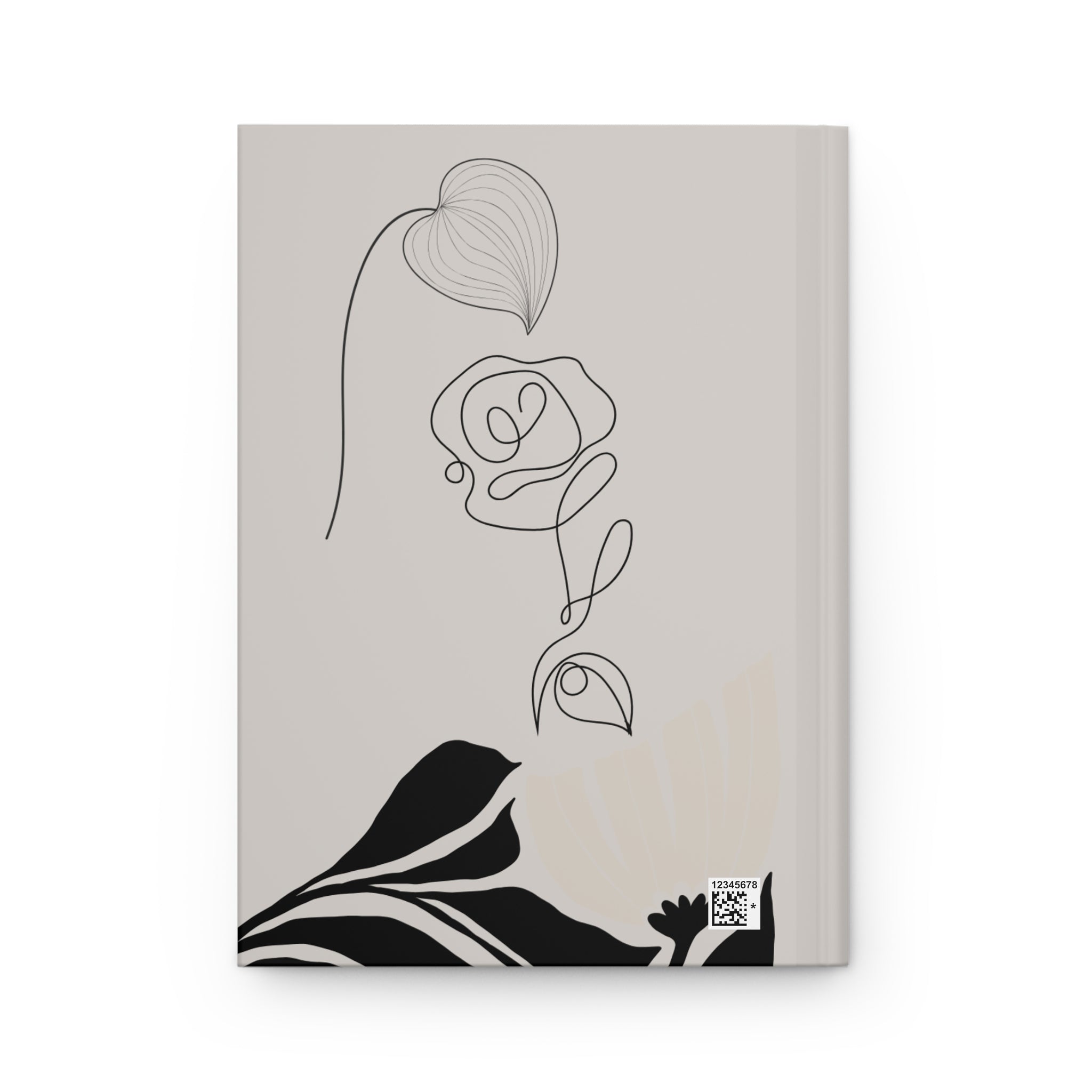 Chic Hardcover Journal | Daily Notes, Minimalist Journal, Sketchbook, Gift for Writers, Inspirational Journal