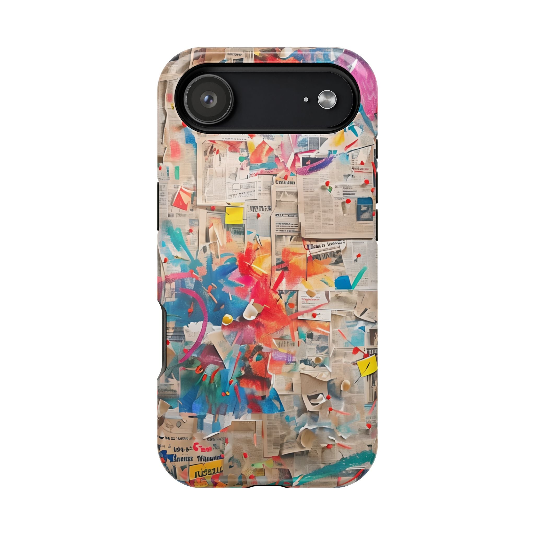 iPhone 17 Case vibrant glossy colorful art