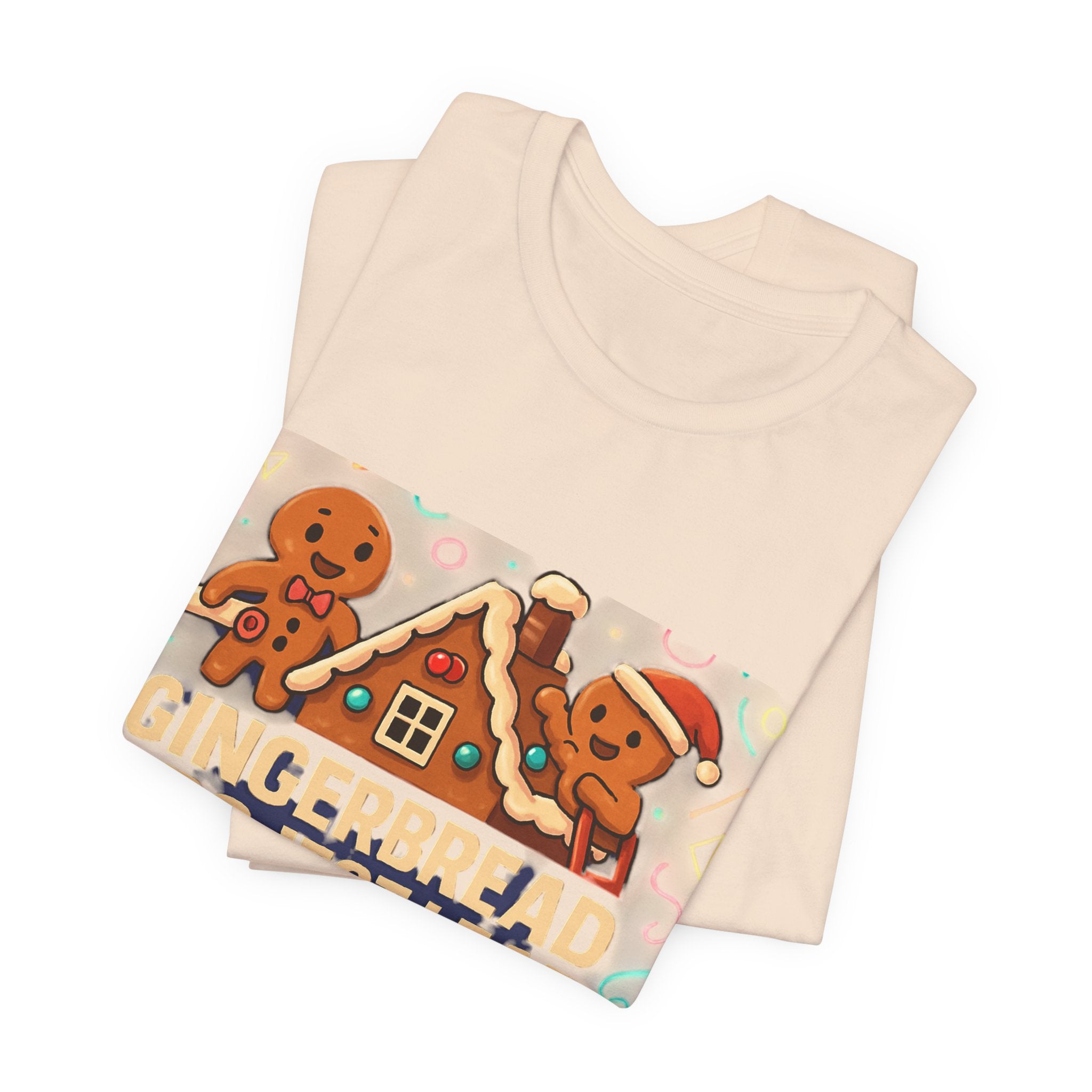 Gingerbread Project Lab T-Shirt — Cute Holiday Cookie House Tee