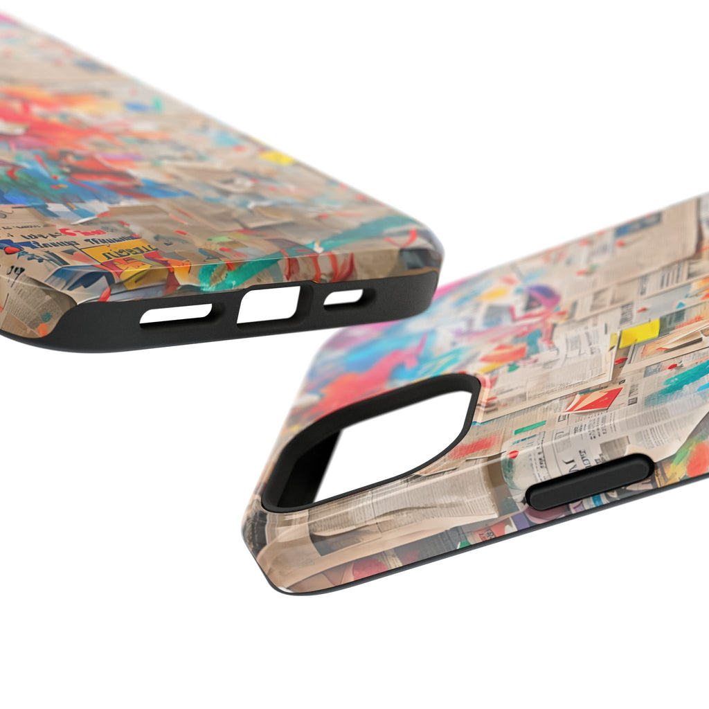 iPhone 17 Case vibrant glossy colorful art