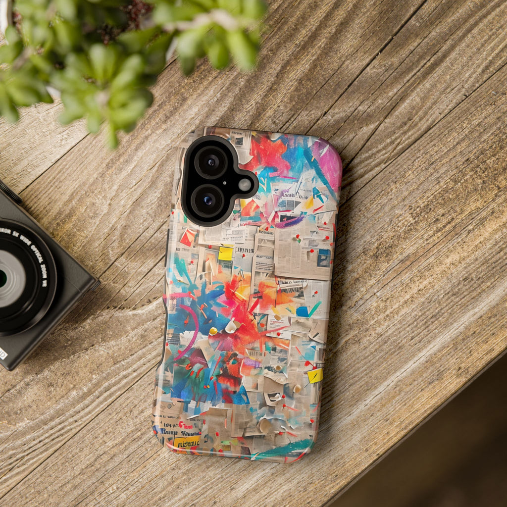 iPhone 17 Case vibrant glossy colorful art