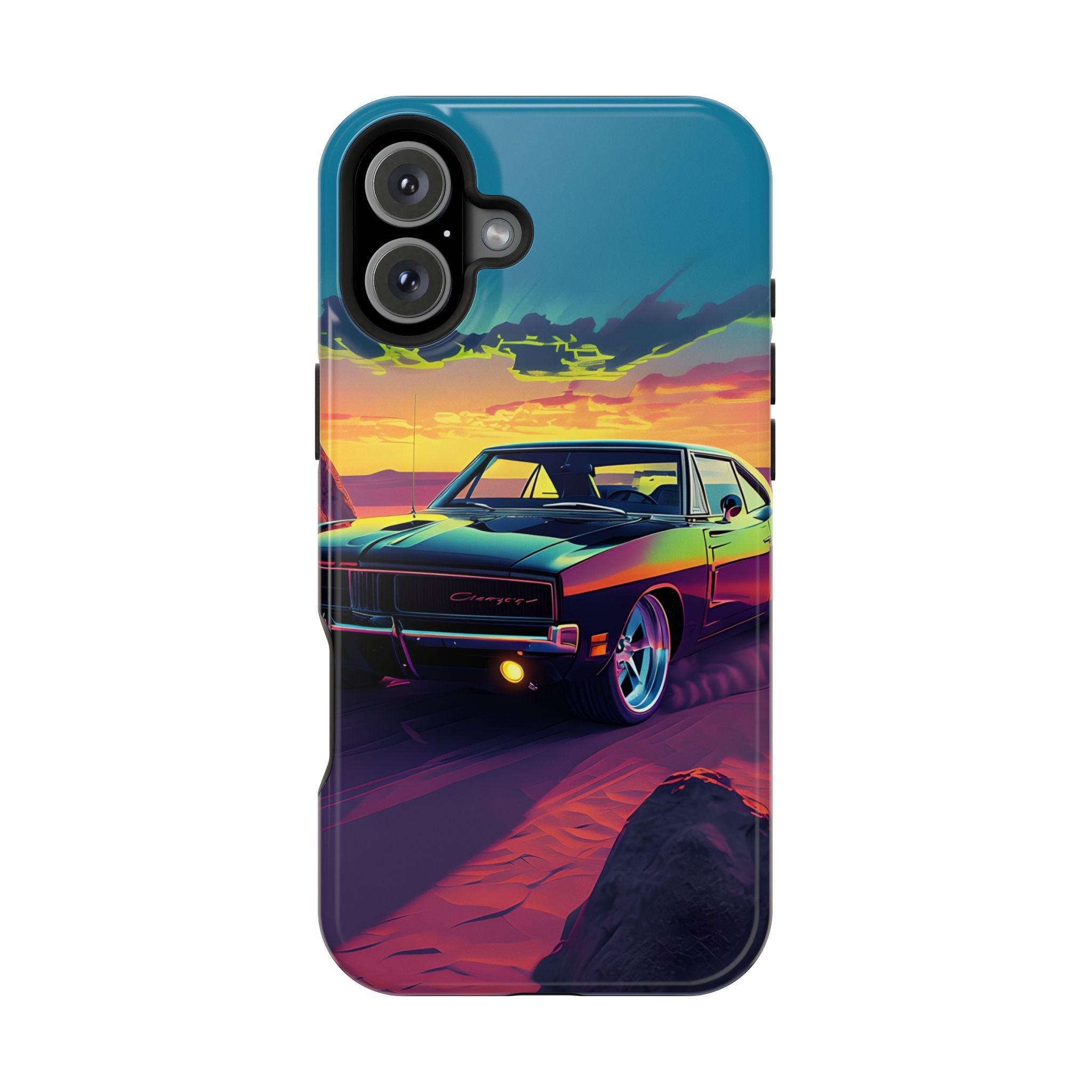 iPhone 17 Case - Retro Muscular Car Design