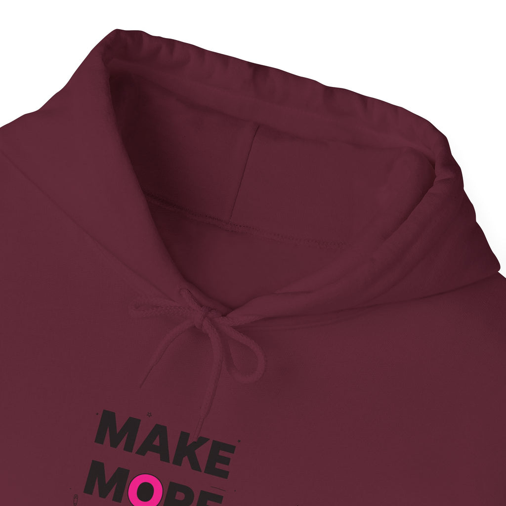 Make More Zines Hoodie | ransom collage, cutout letters design