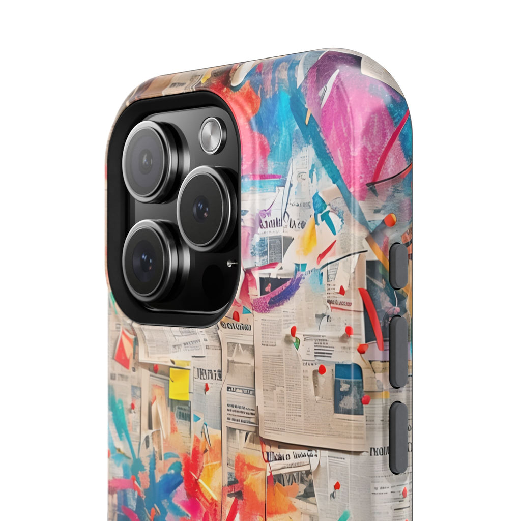 iPhone 17 Case vibrant glossy colorful art