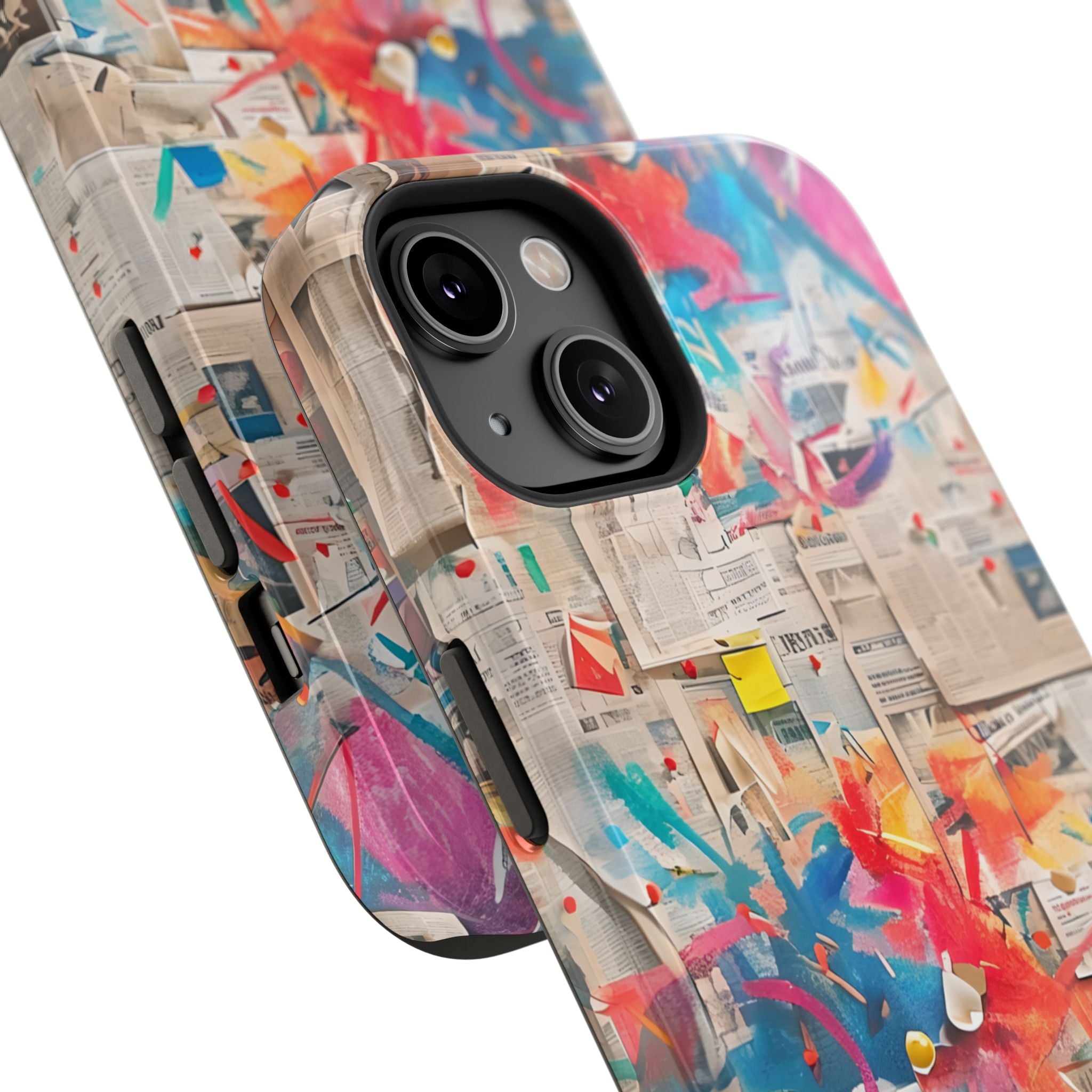 iPhone 17 Case vibrant glossy colorful art