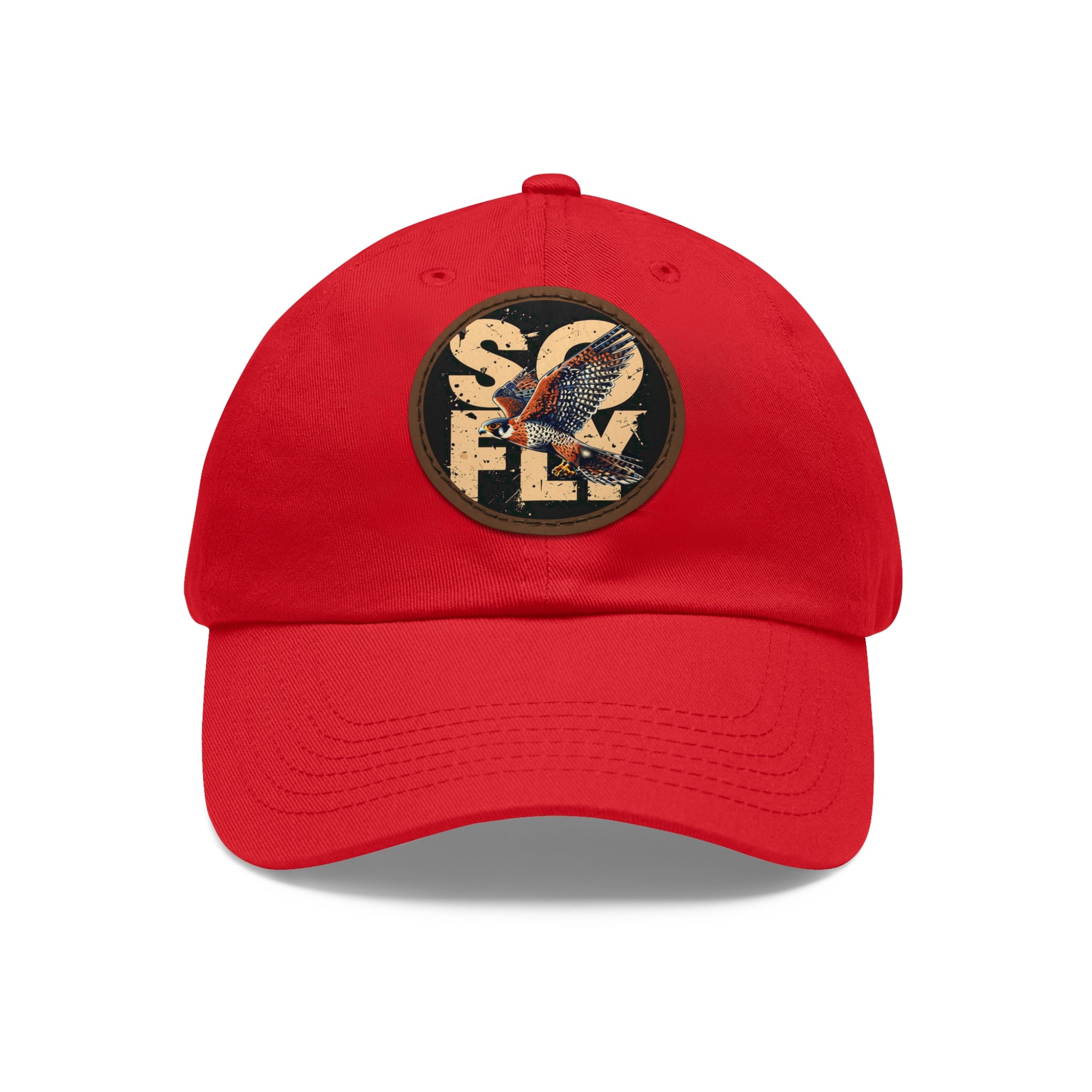 Stylish Dad Hat with Leather Patch, Casual Baseball Cap, Gift for Dads, Outdoor Accessory, Summer Fashion