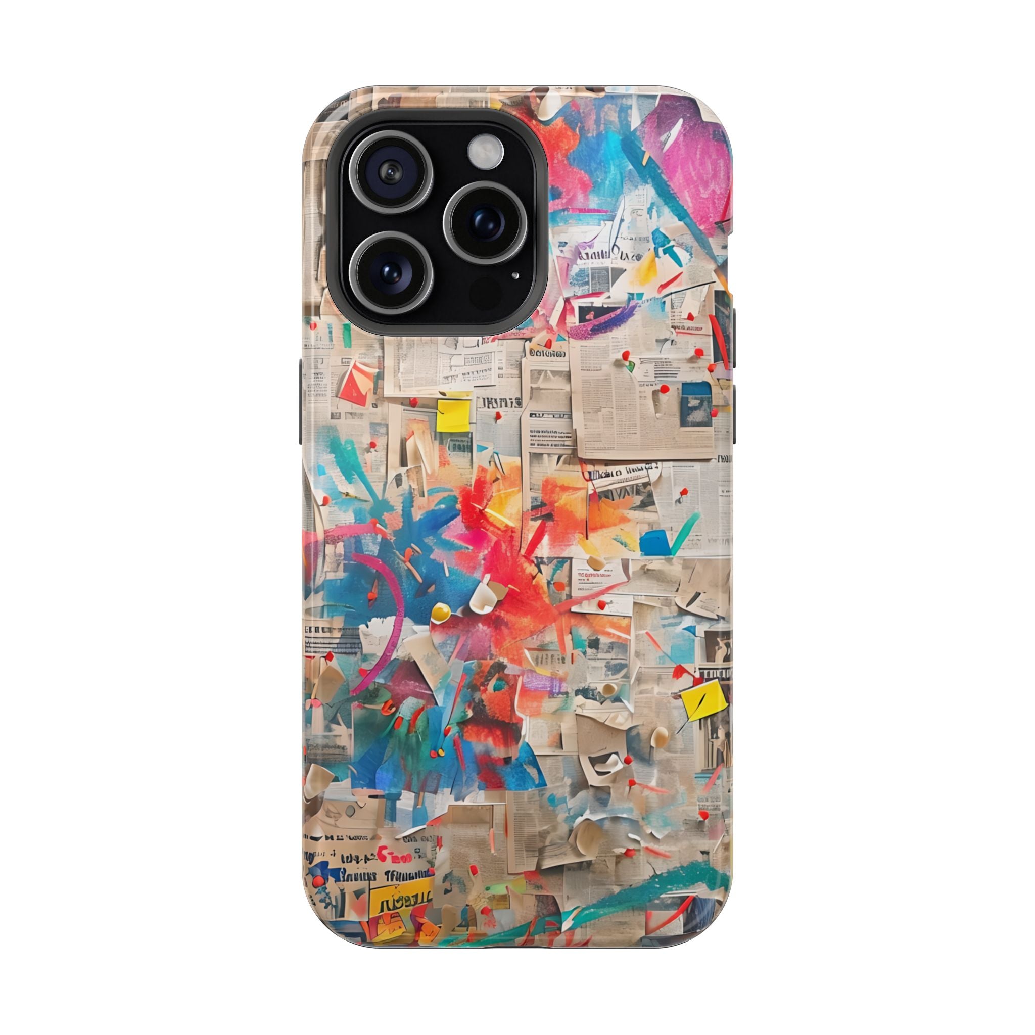 iPhone 17 Case vibrant glossy colorful art